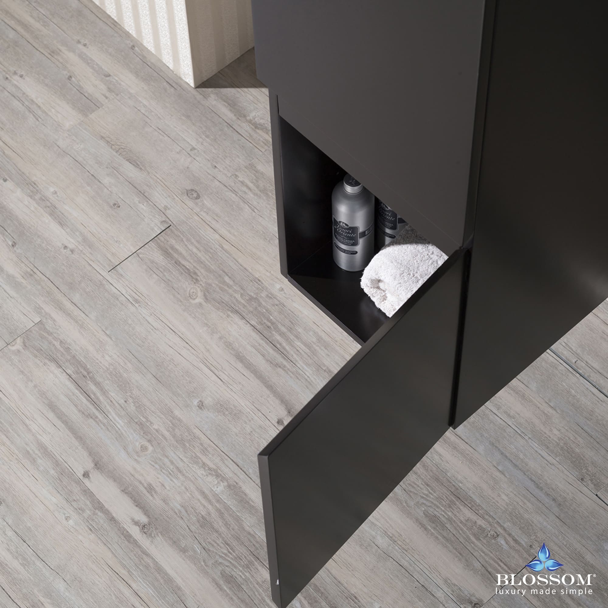 Monaco Wall Hung Linen Cabinet