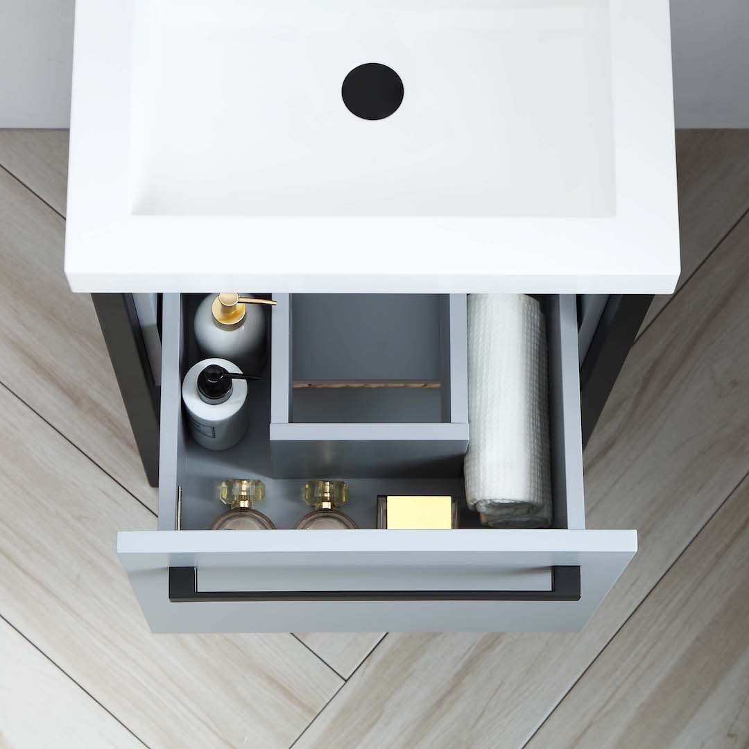 Riga 20" Bathroom Vanity #size_20" #color_metal grey