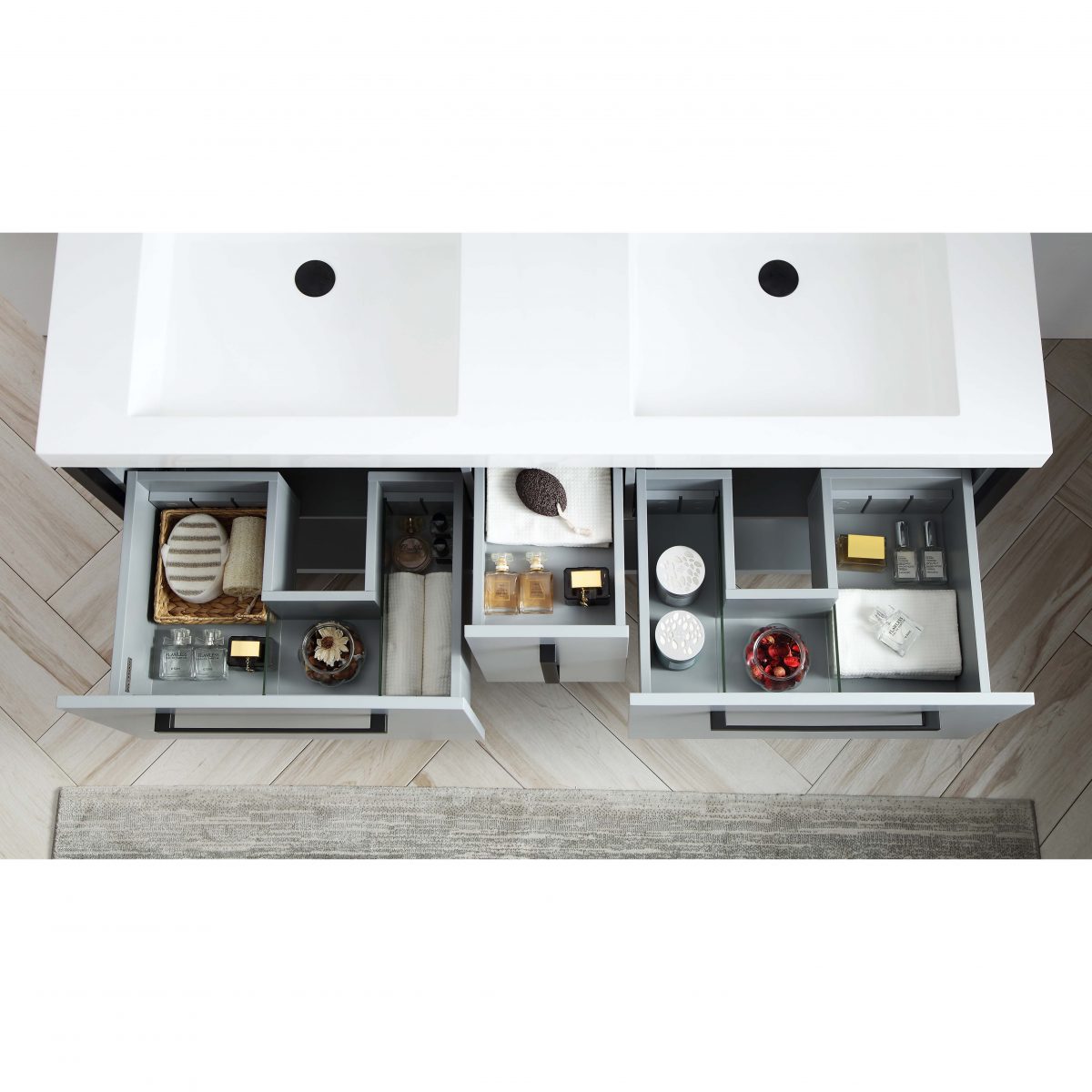 Riga 60" Bathroom Vanity #size_60" #color_metal grey