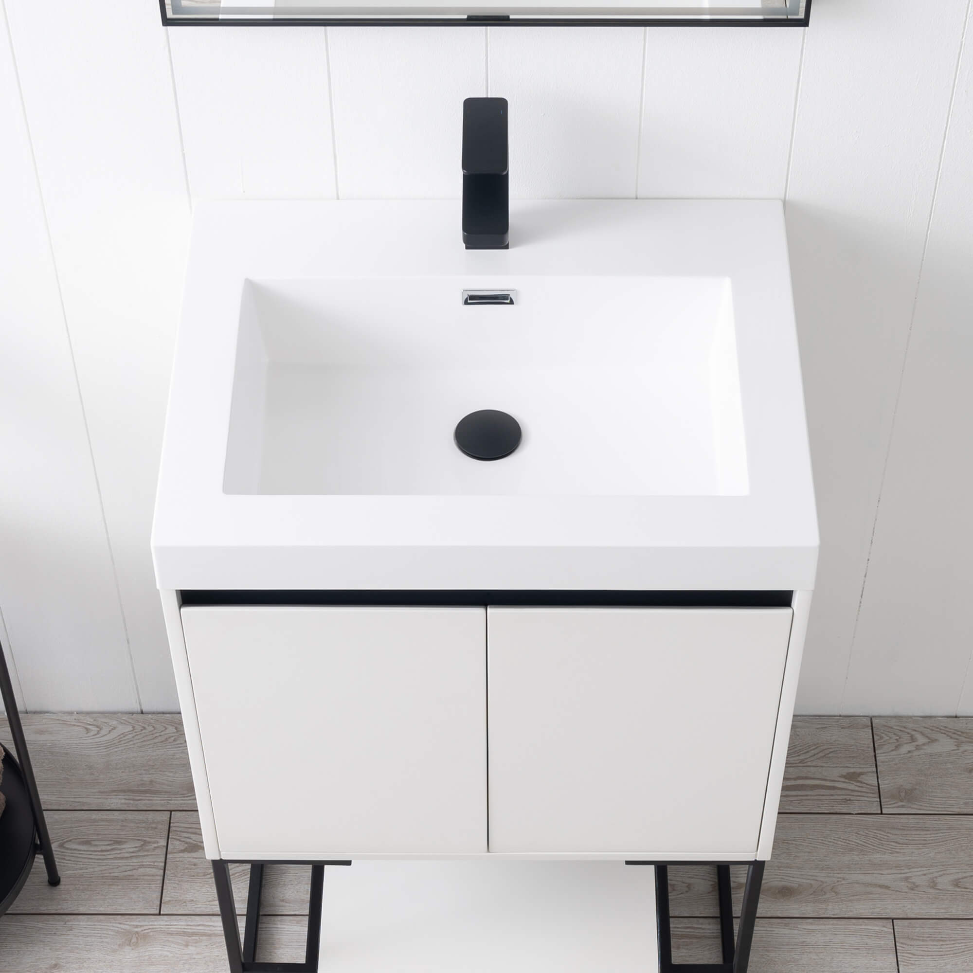 Porto 24" Bathroom Vanity #size_24" #color_matte white