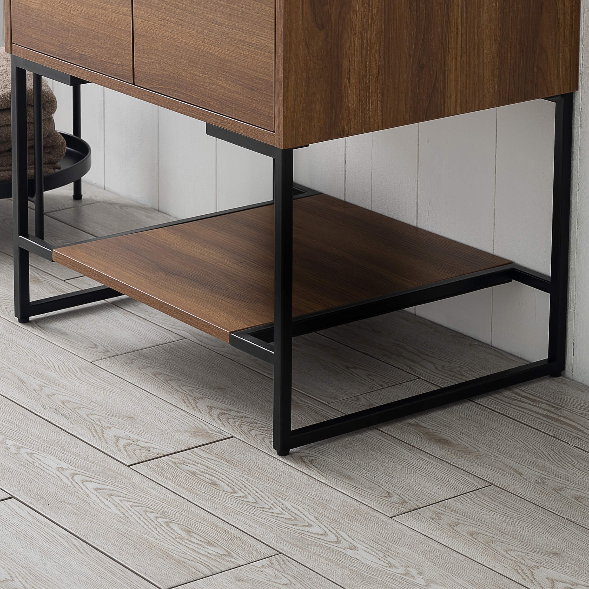 Porto 24" Bathroom Vanity #size_24" #color_red walnut
