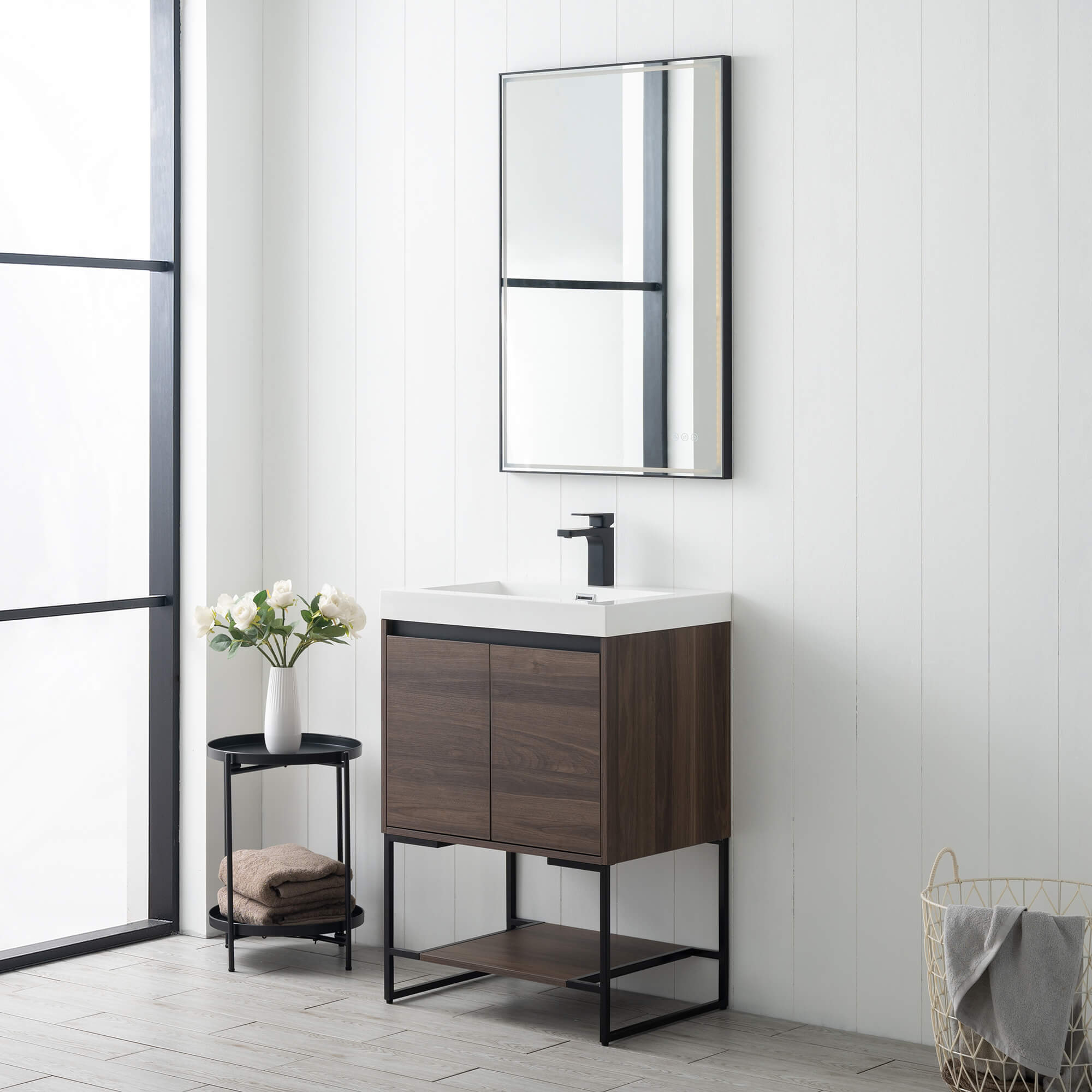 Porto 24" Bathroom Vanity #size_24" #color_walnut