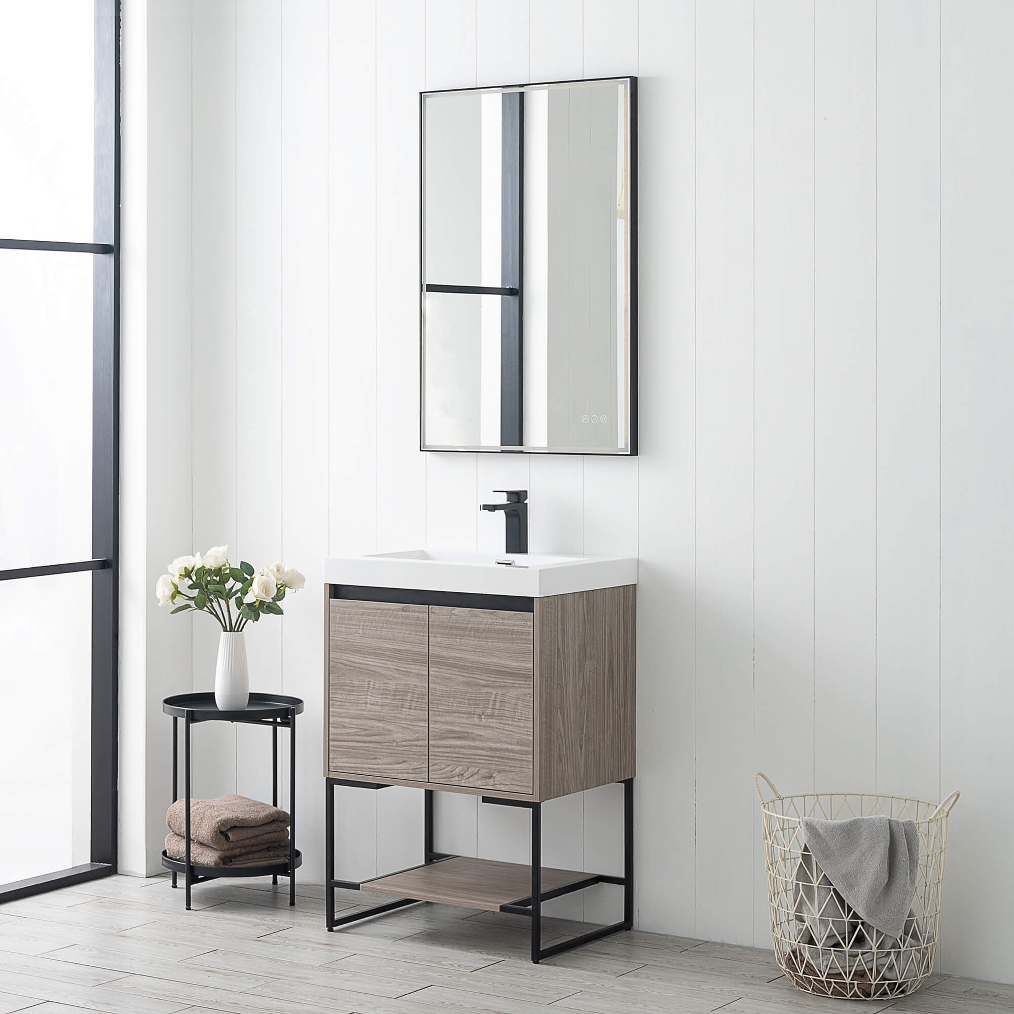 Porto 24" Bathroom Vanity #size_24" #color_teak