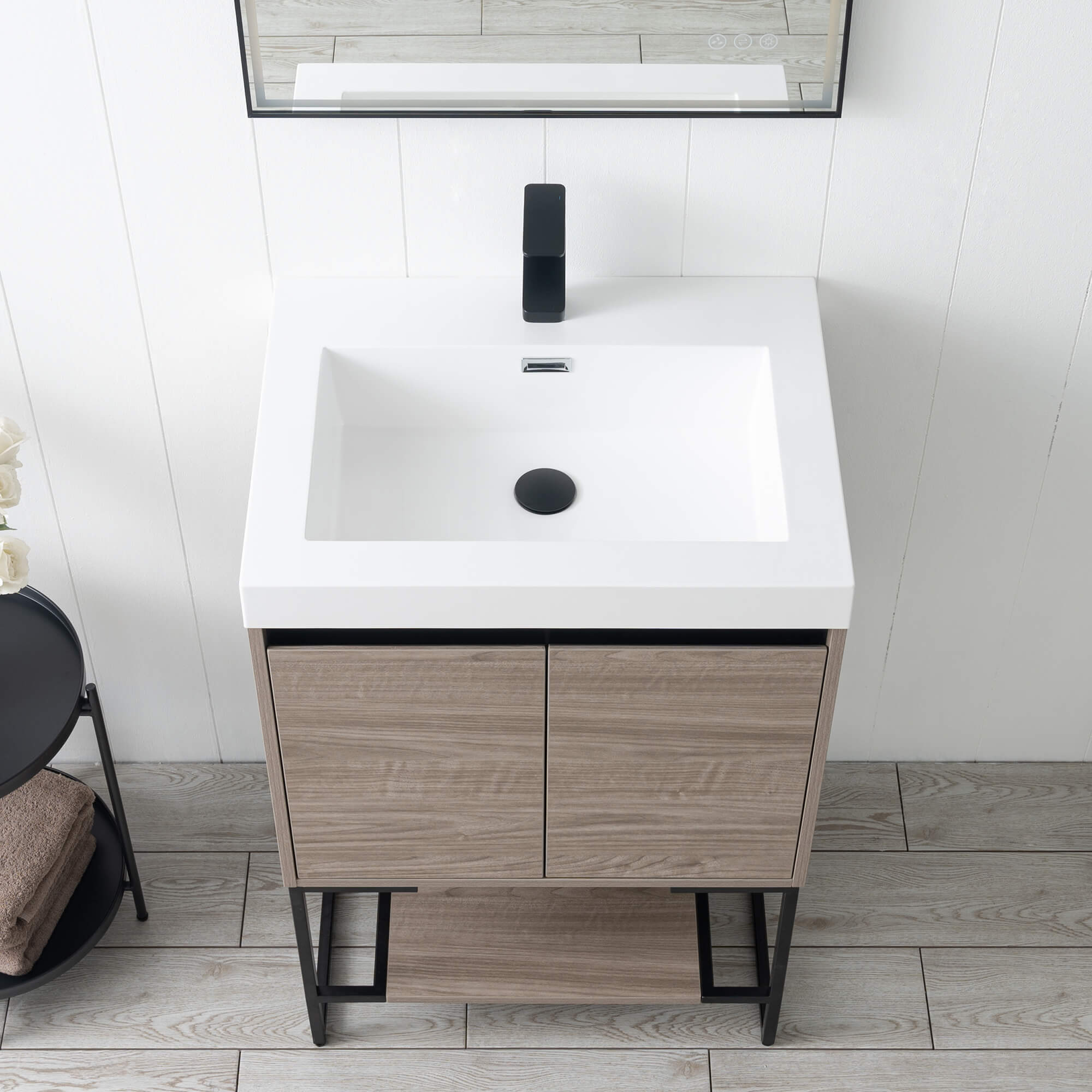 Porto 24" Bathroom Vanity #size_24" #color_teak