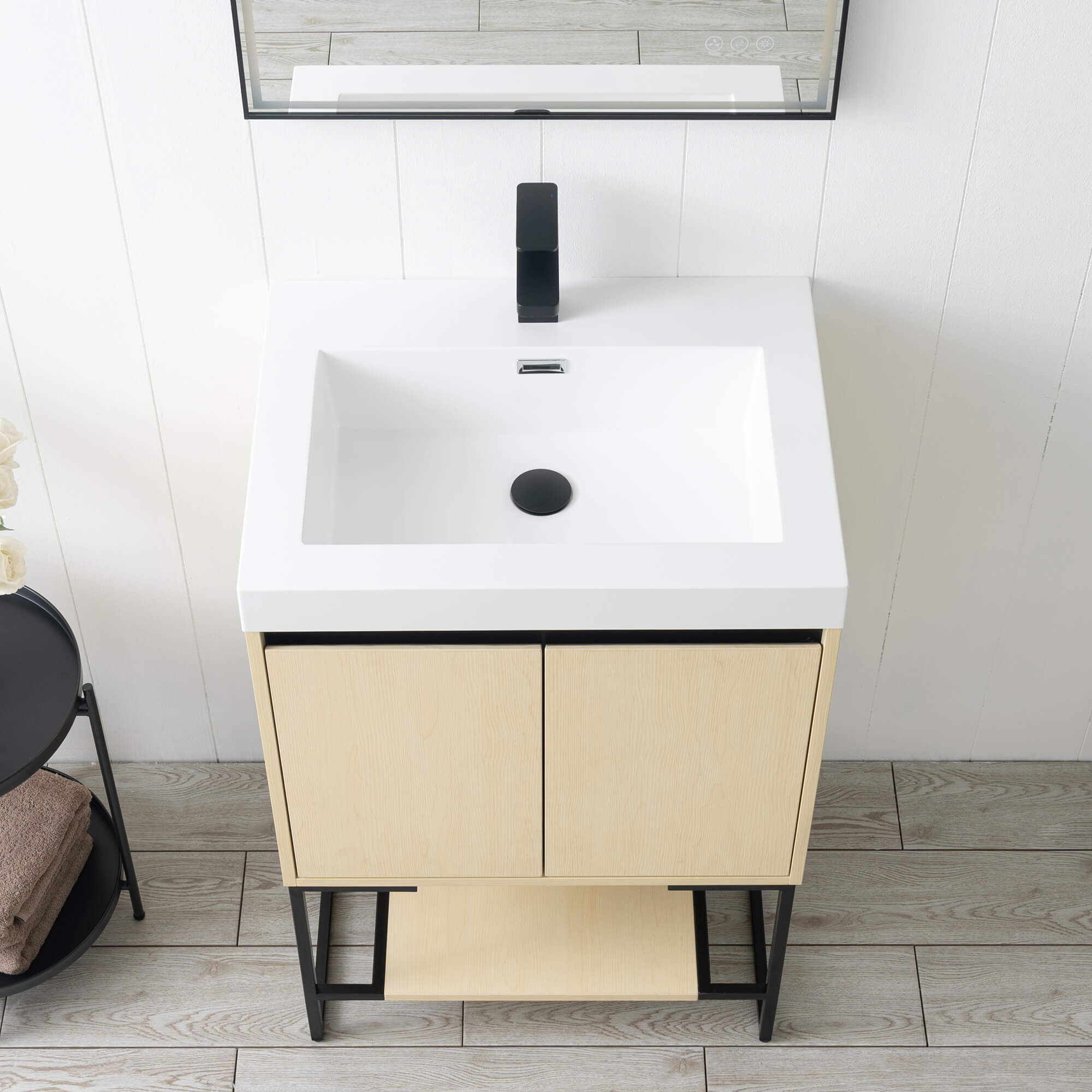 Porto 24" Bathroom Vanity #size_24" #color_nature maple