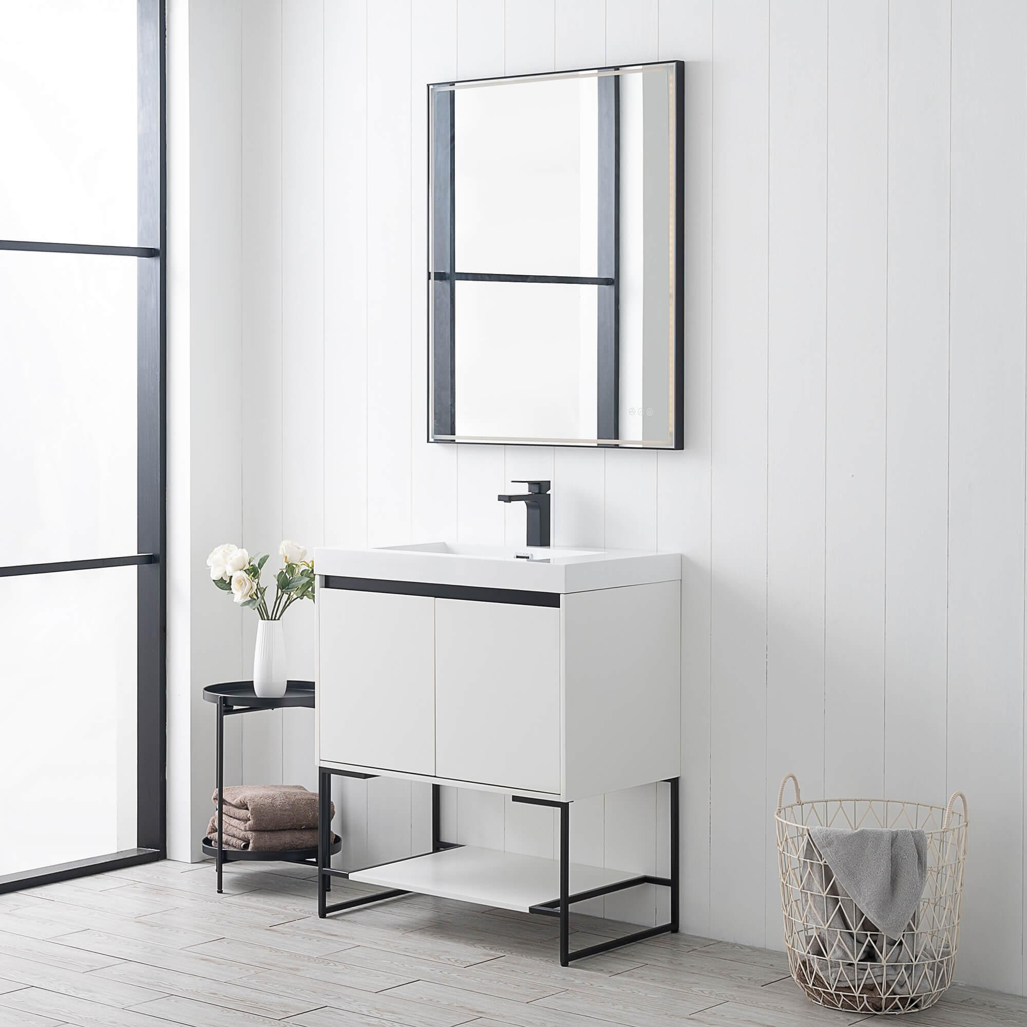 Porto 30" Bathroom Vanity #size_30" #color_matte white