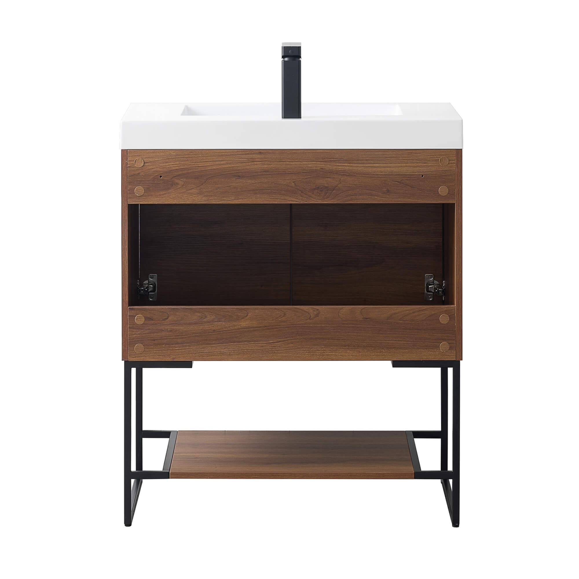 Porto 30" Bathroom Vanity #size_30" #color_red walnut