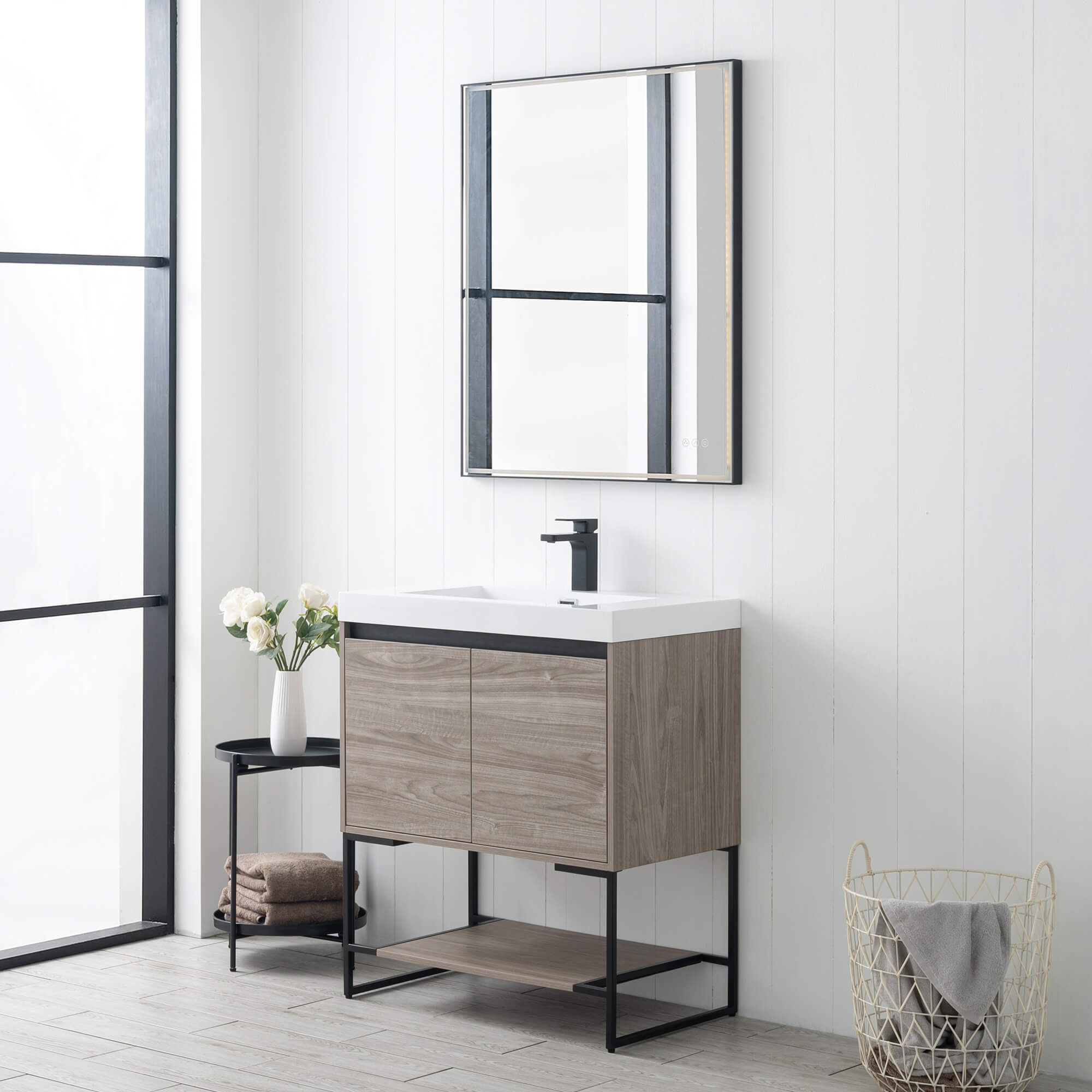 Porto 30" Bathroom Vanity #size_30" #color_teak