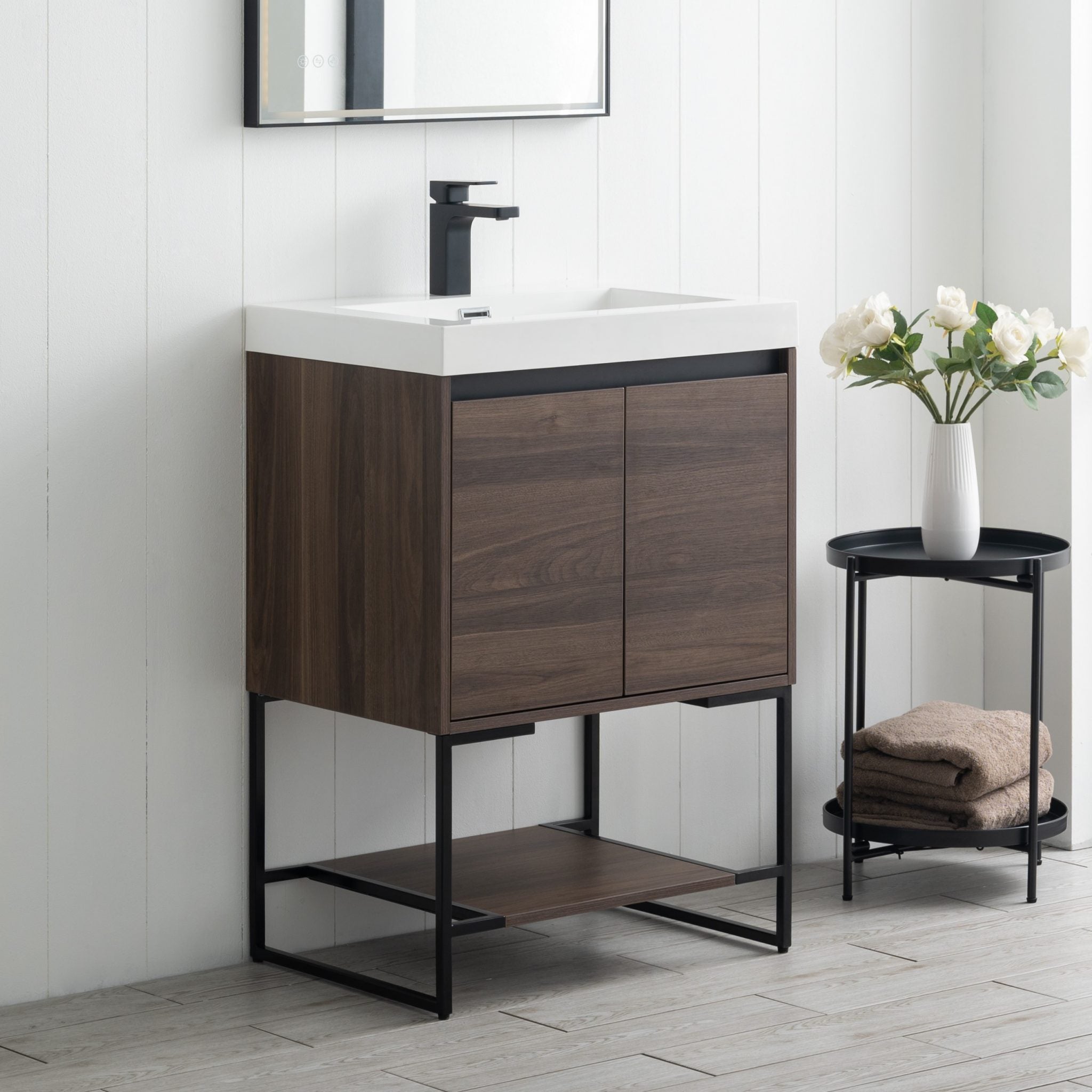 Porto 24" Bathroom Vanity #size_24" #color_walnut