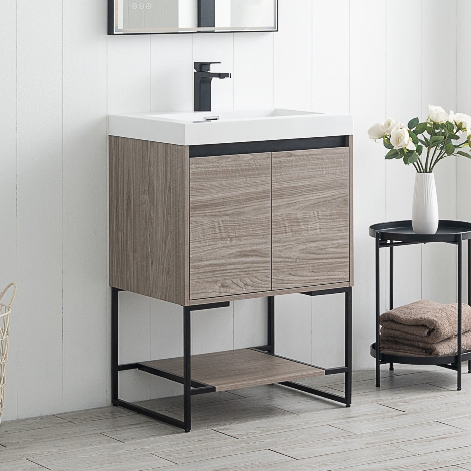 Porto 24" Bathroom Vanity #size_24" #color_teak