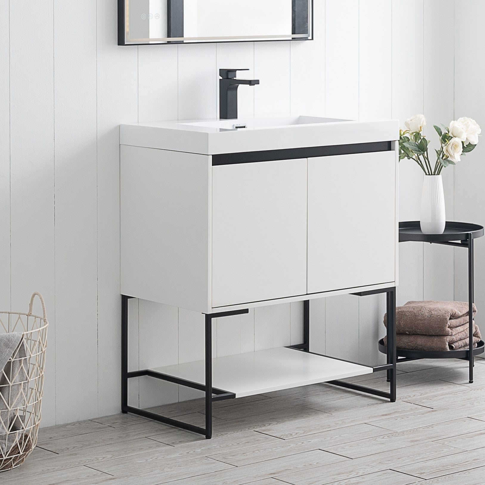 Porto 30" Bathroom Vanity #size_30" #color_matte white