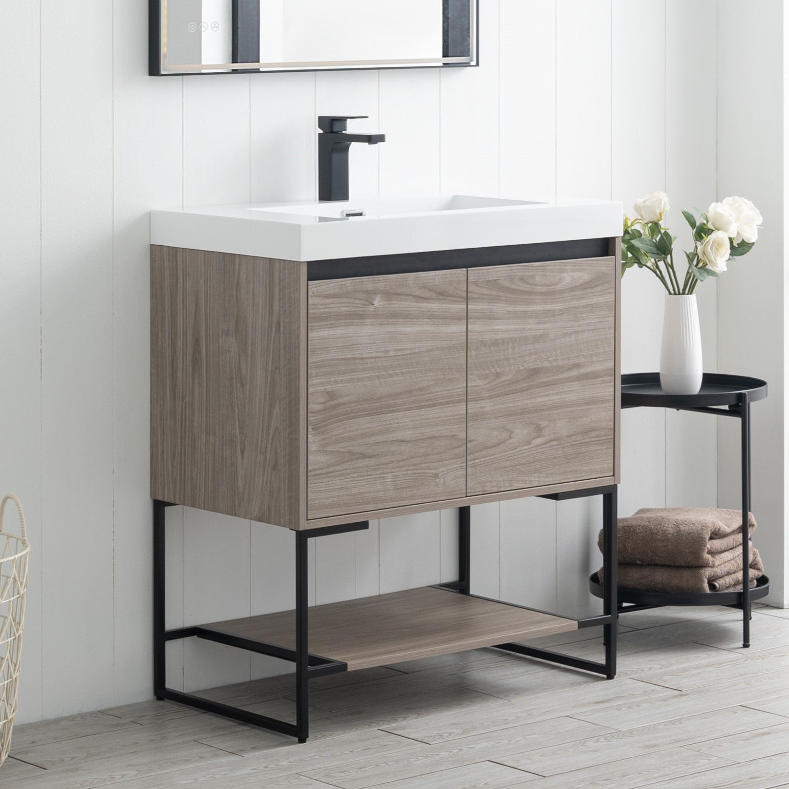 Porto 30" Bathroom Vanity #size_30" #color_teak