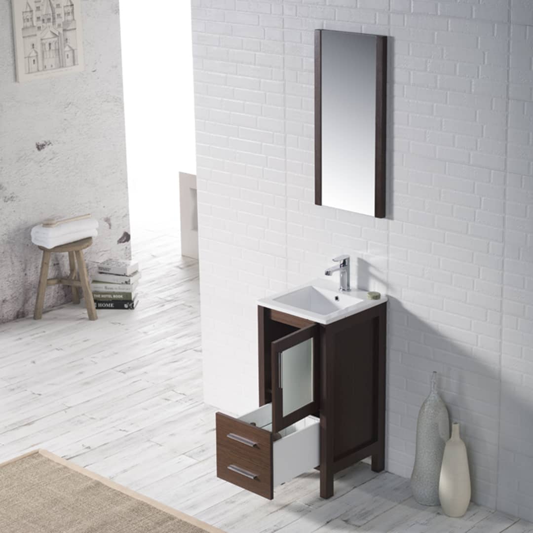 Sydney 16" Bathroom Vanity  #size_16"  #color_wenge