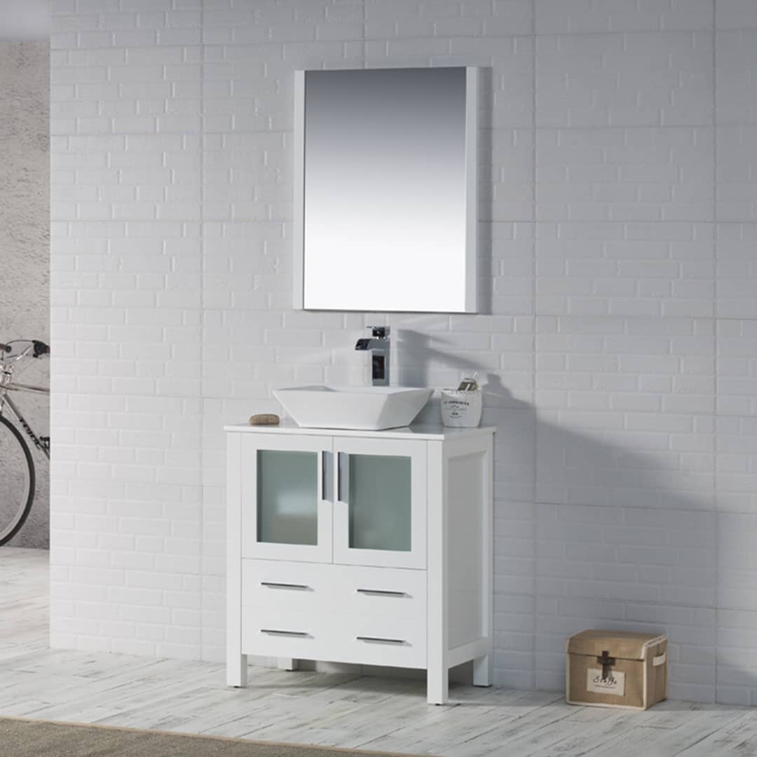 Sydney 30" Bathroom Vanity  #size_30"  #color_glossy white