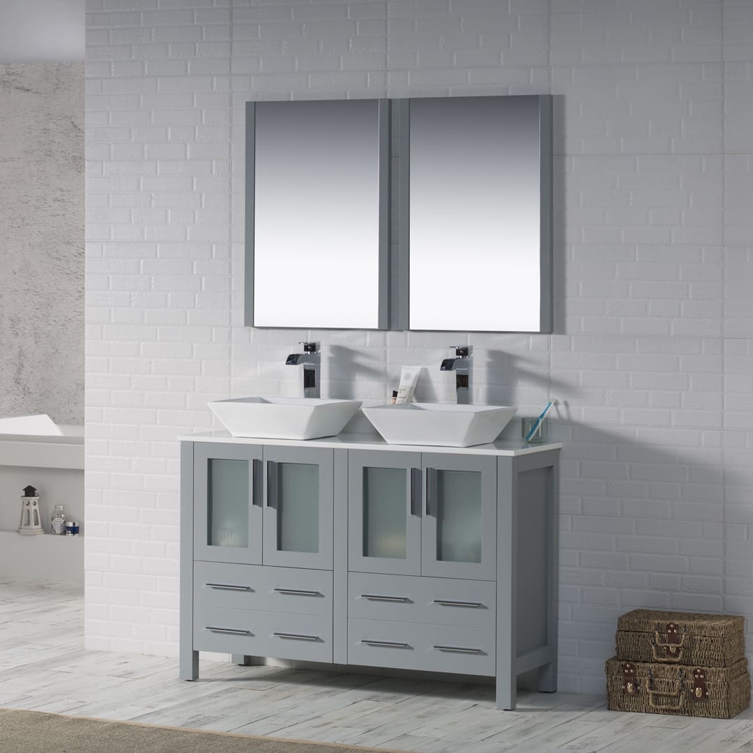 Sydney 48" Bathroom Vanity  #size_48"  #color_metal grey