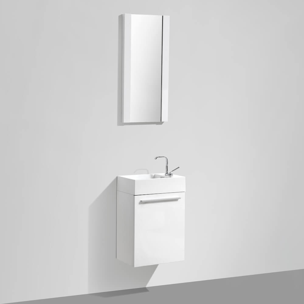 Colmar 18" Bathroom Vanity  #size_18"  #color_glossy white