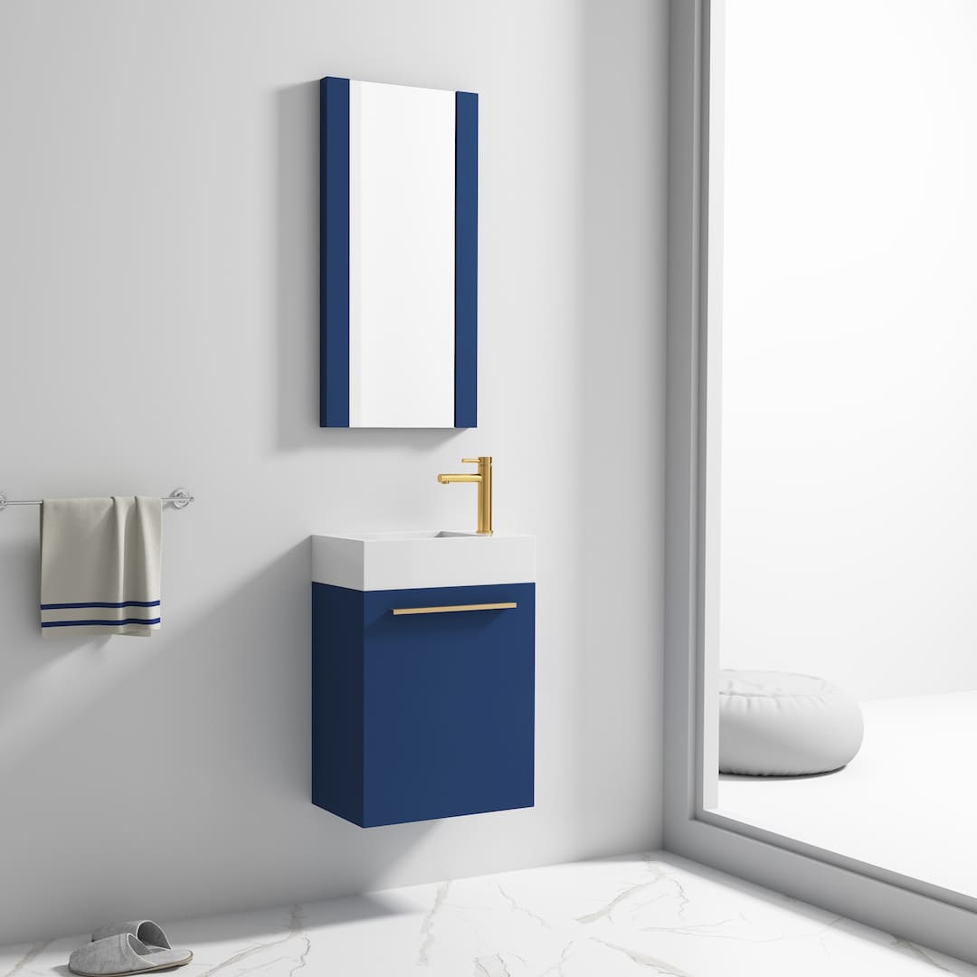 Colmar 18" Bathroom Vanity  #size_18"  #color_navy blue