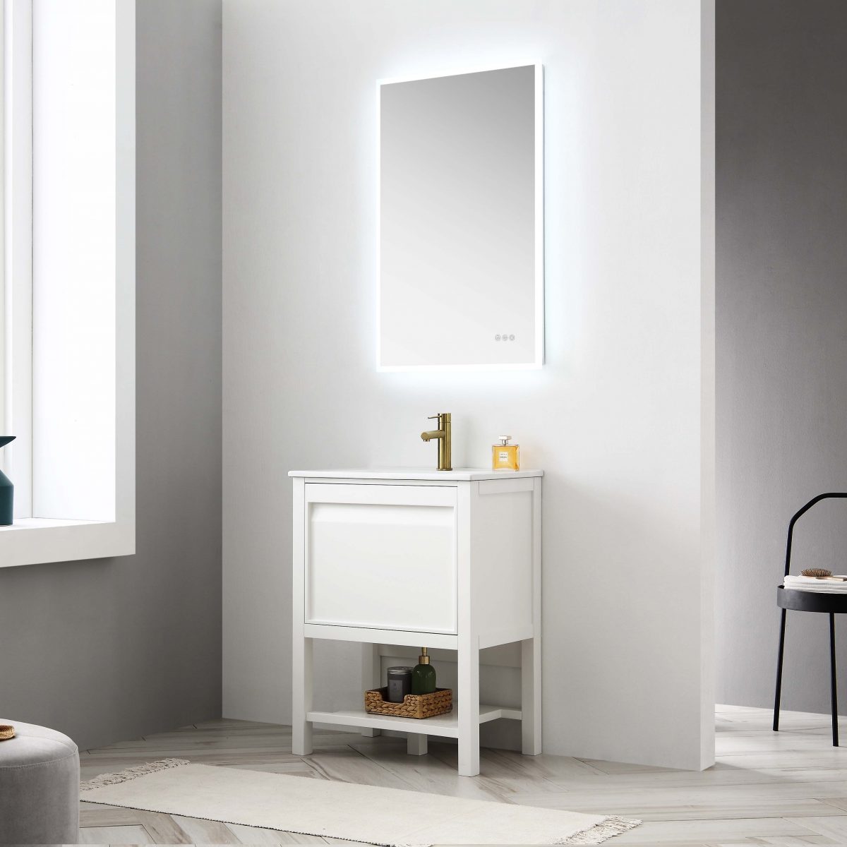 Vienna 24" Bathroom Vanity  #size_24"  #color_matte white 