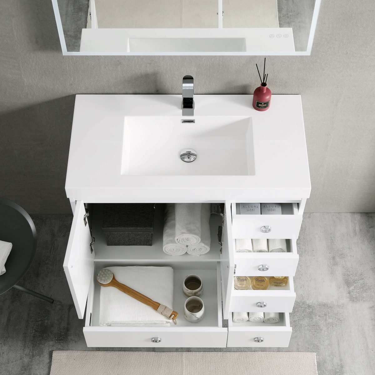 Lyon 36" Bathroom Vanity  #size_36"  #color_matte white 