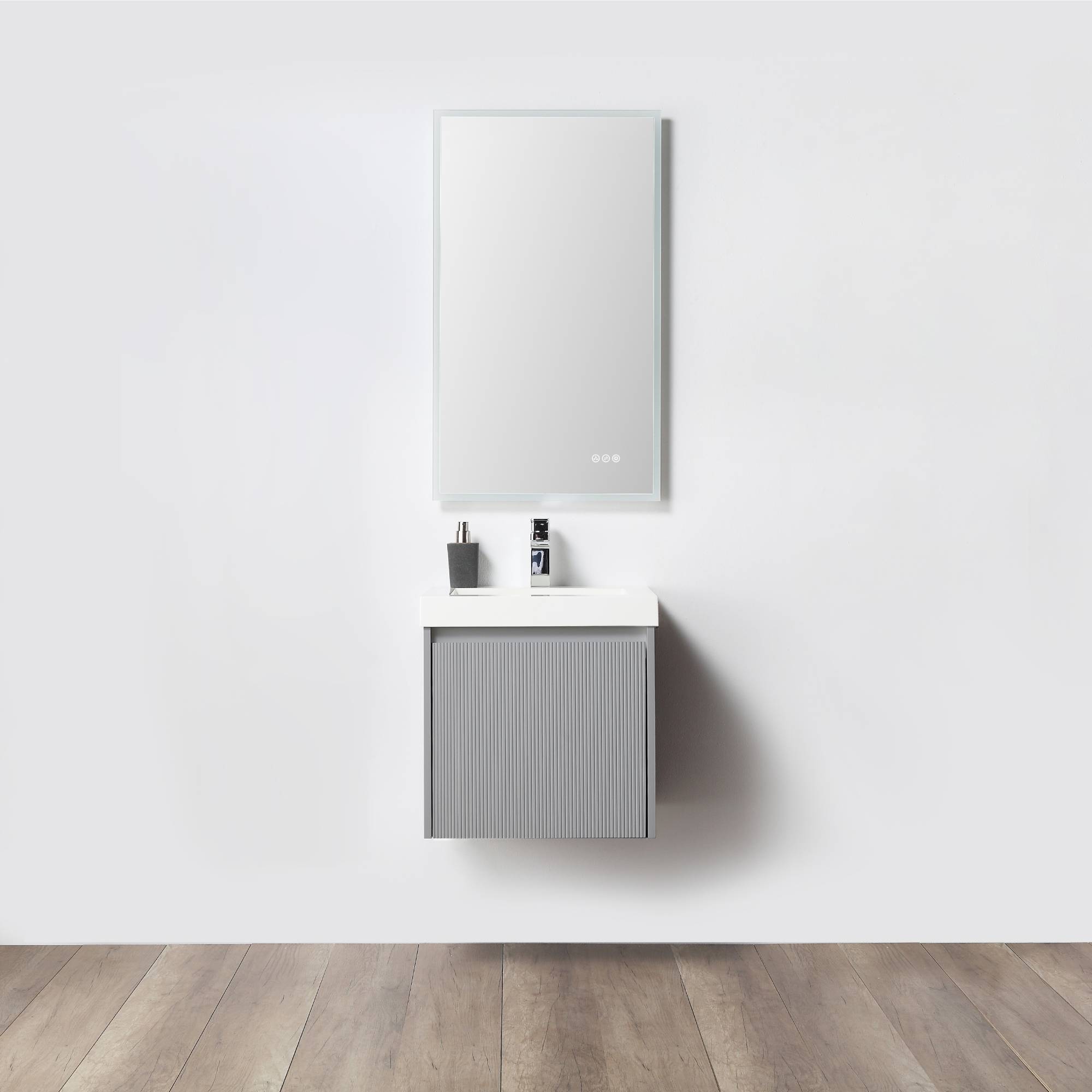 Positano 20" Bathroom Vanity  #size_20"  #color_light grey