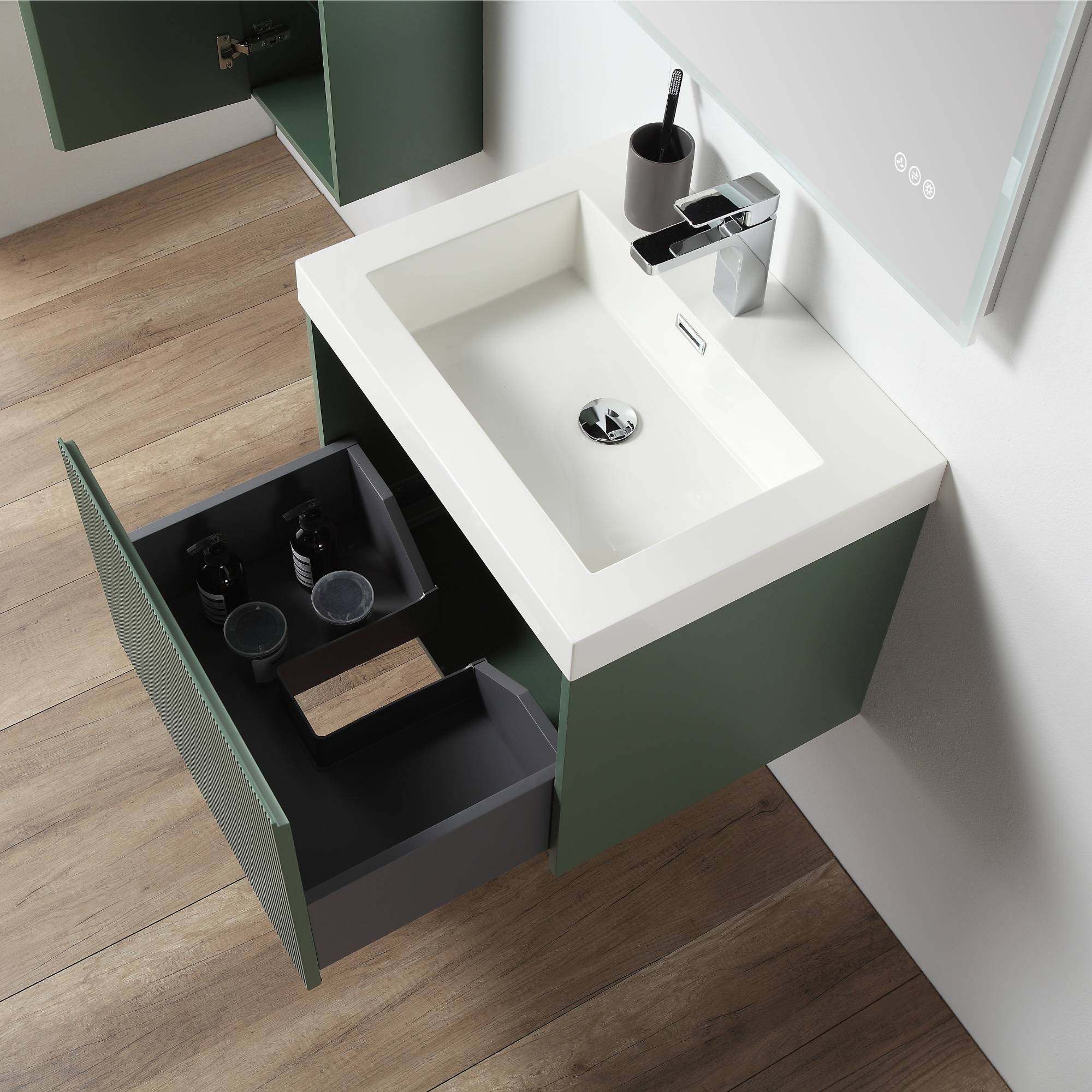 Positano 24" Bathroom Vanity  #size_24"  #color_aventurine green