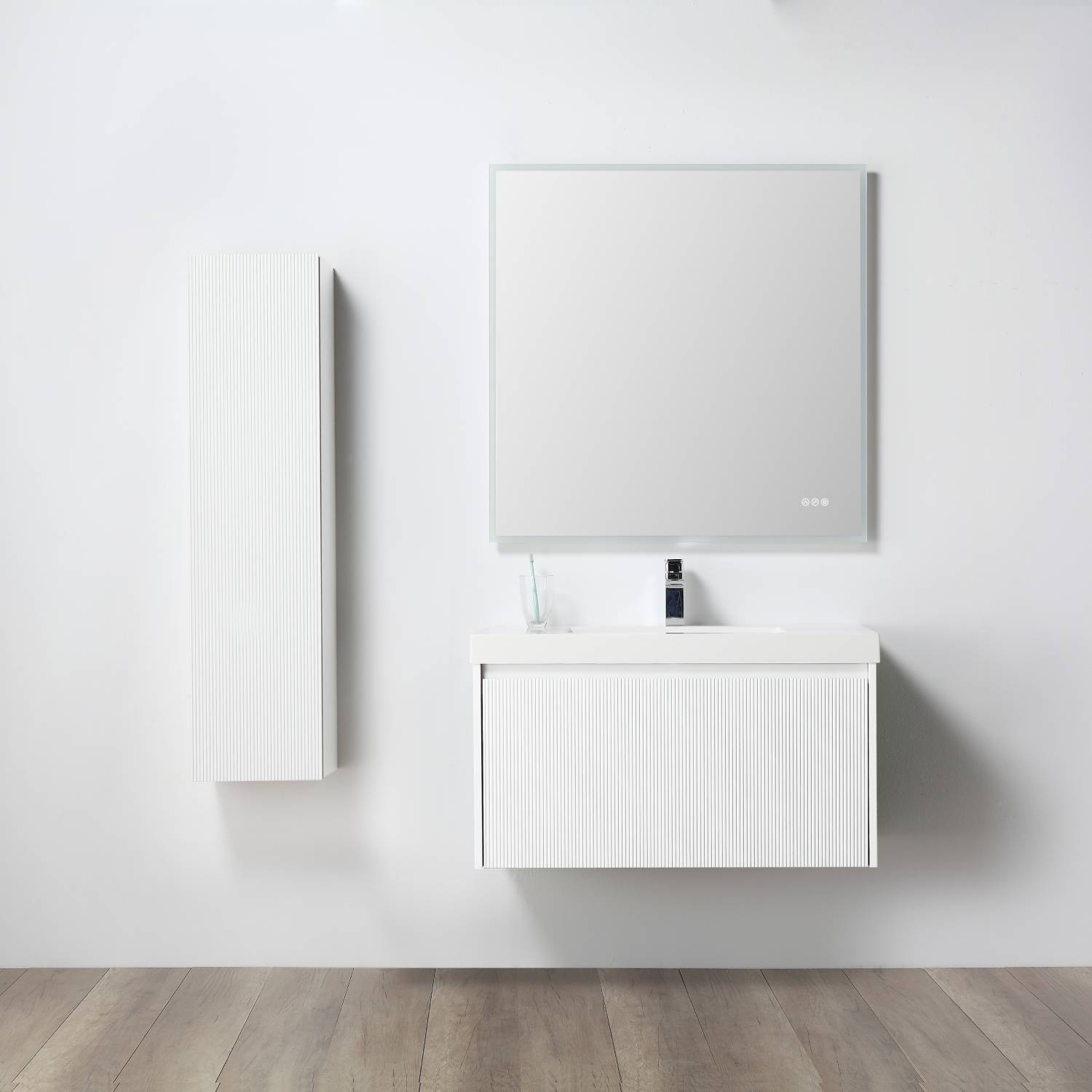 Positano 36" Bathroom Vanity  #size_36"  #color_matte white