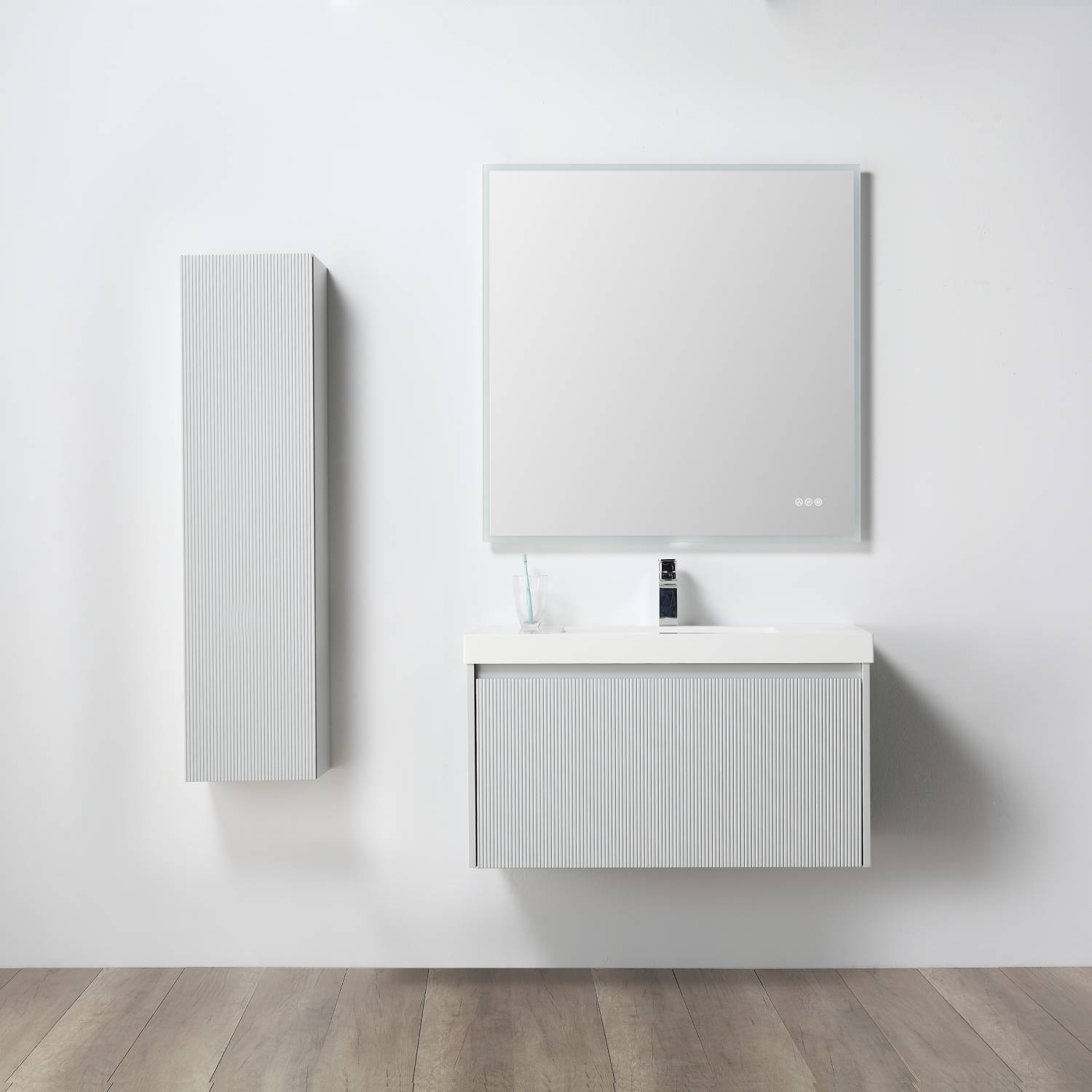 Positano 36" Bathroom Vanity  #size_36"  #color_light grey