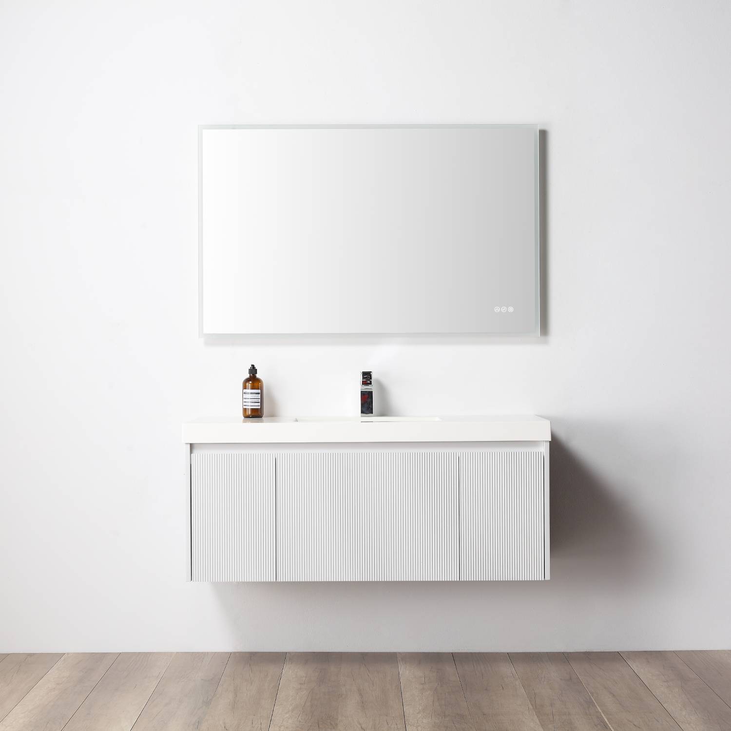 Positano 48" Bathroom Vanity  #size_48"  #color_matte white