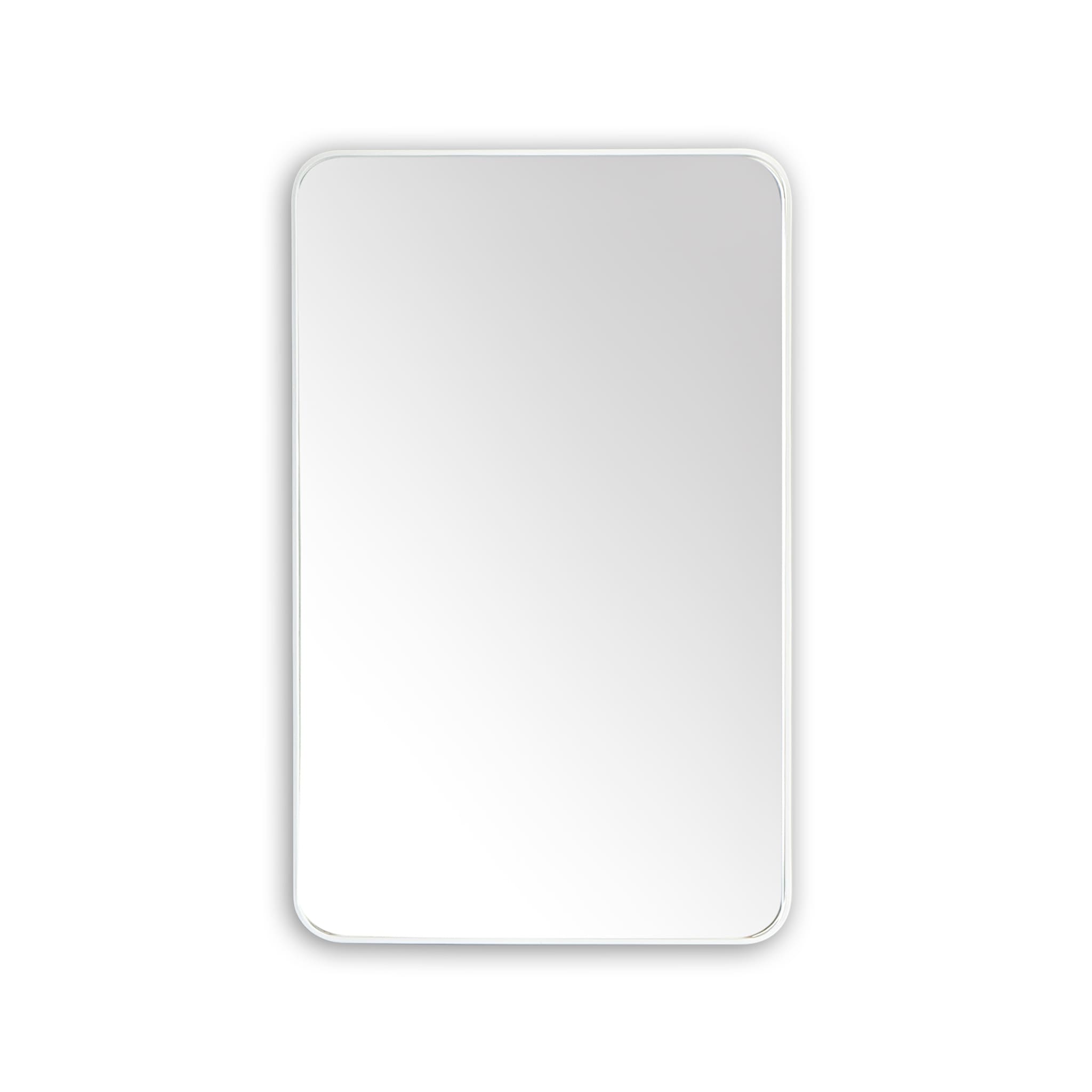  Bathroom Rectangular Mirror Homelero 20"  #size_20"  #color_white