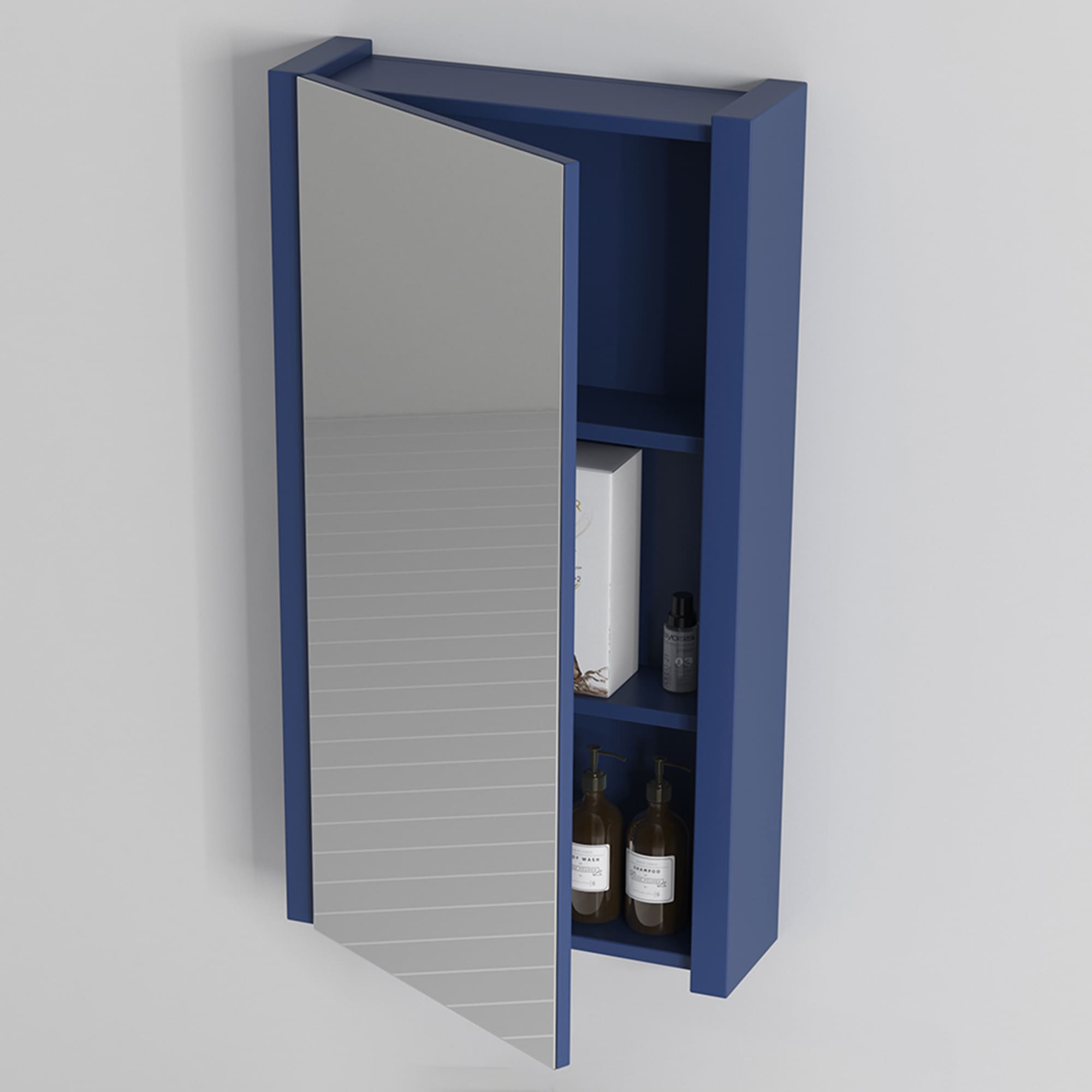 Milan 20" Medicine Cabinet  #size_20"  #color_navy blue