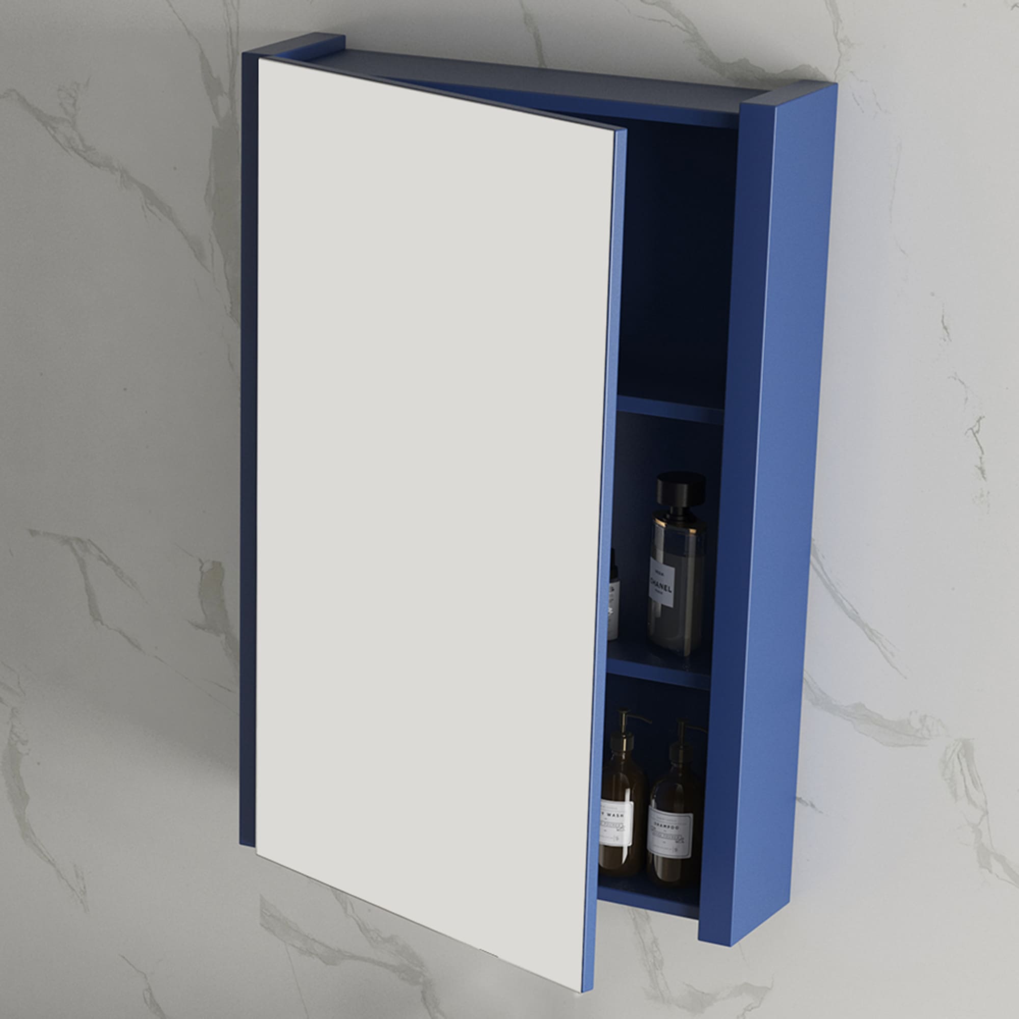 Milan 24" Medicine Cabinet  #size_24"  #color_navy blue