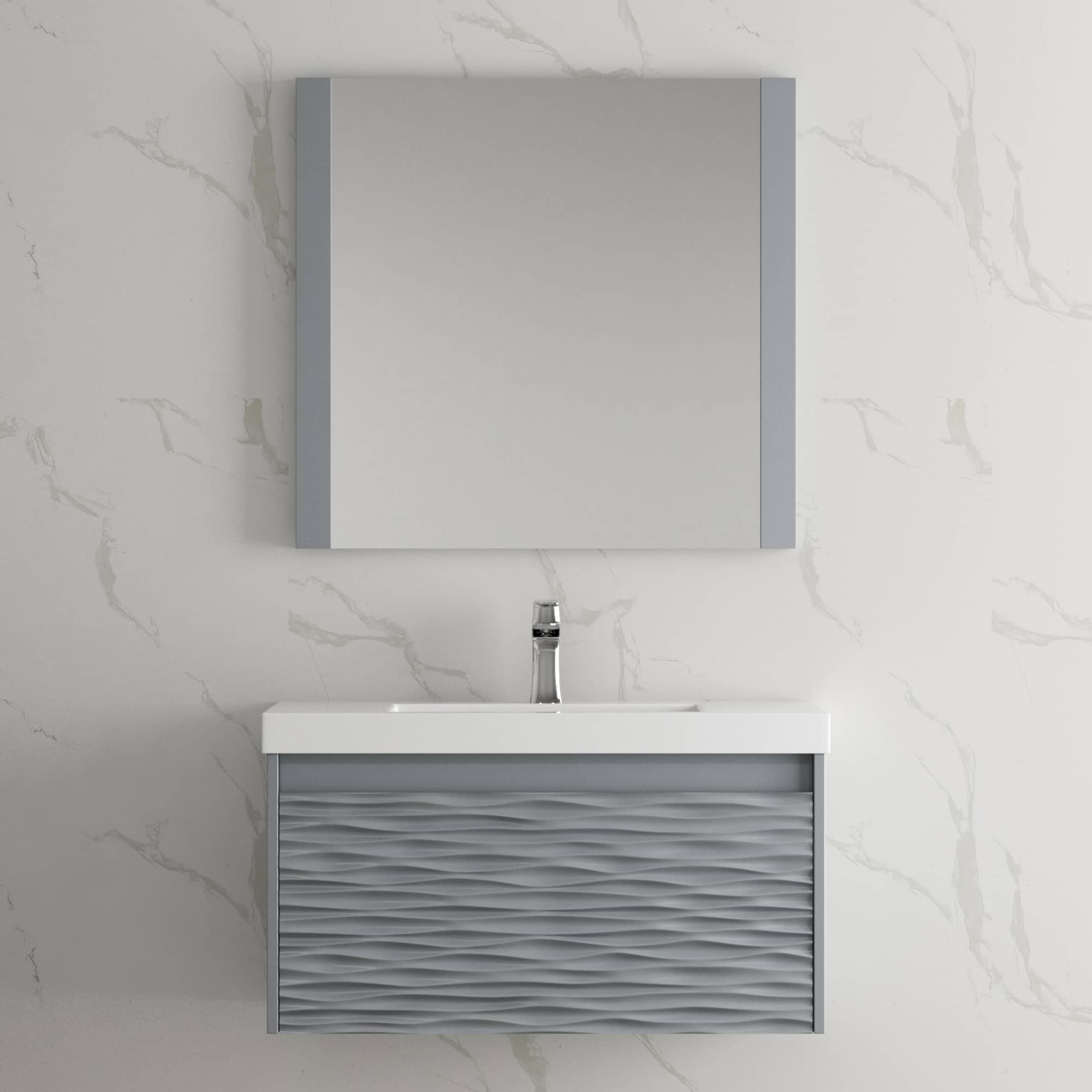 Paris 36" Bathroom Vanity  #size_36"  #color_metal grey