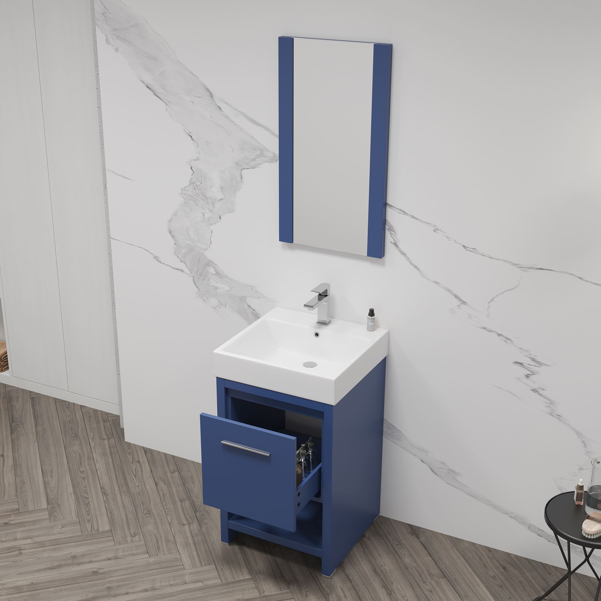 Milan 20" Bathroom Vanity  #size_20"  #color_navy blue