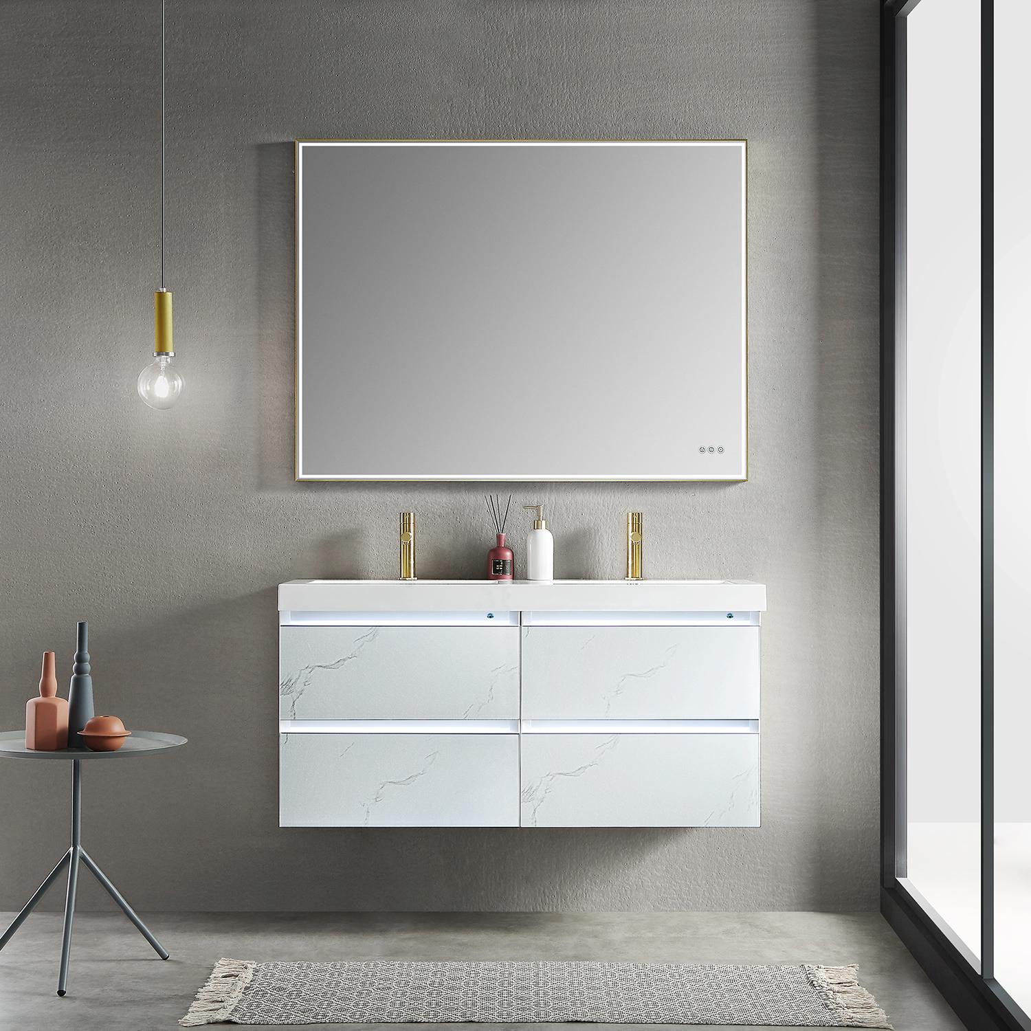 Jena 48" Bathroom Vanity  #size_48"  #color_calacatta white 