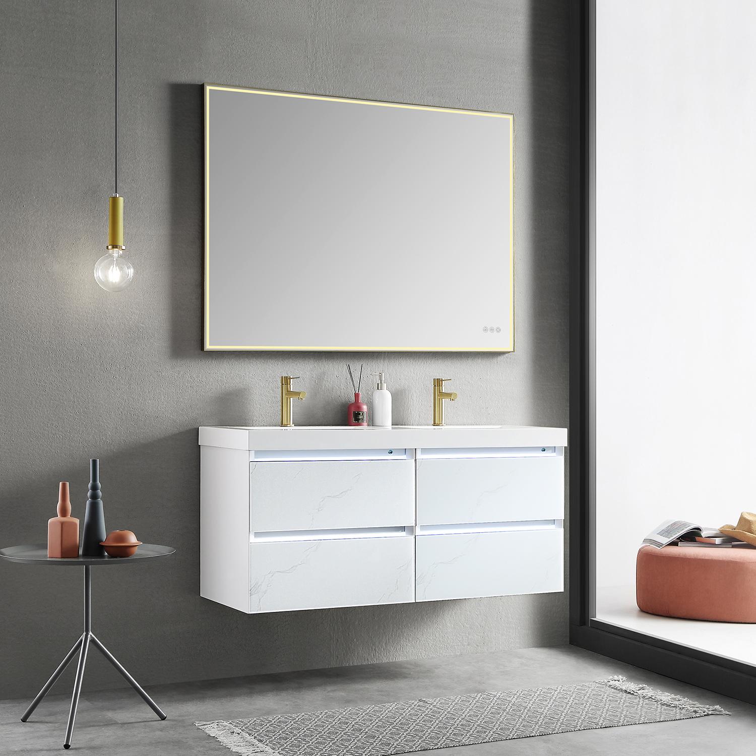 Jena 48" Bathroom Vanity  #size_48"  #color_calacatta white 