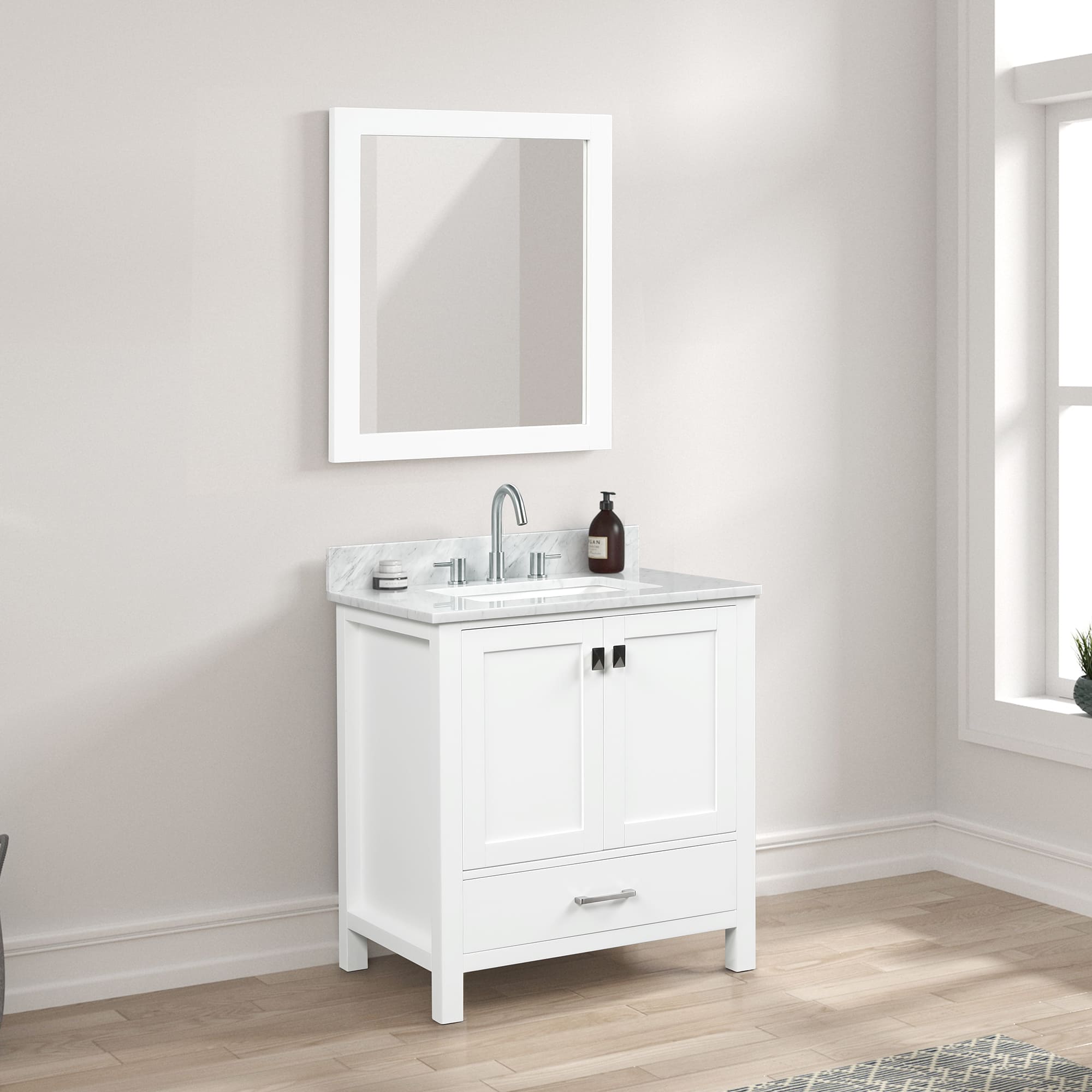 Geneva 30" Bathroom Vanity  #size_30"  #color_navy blue