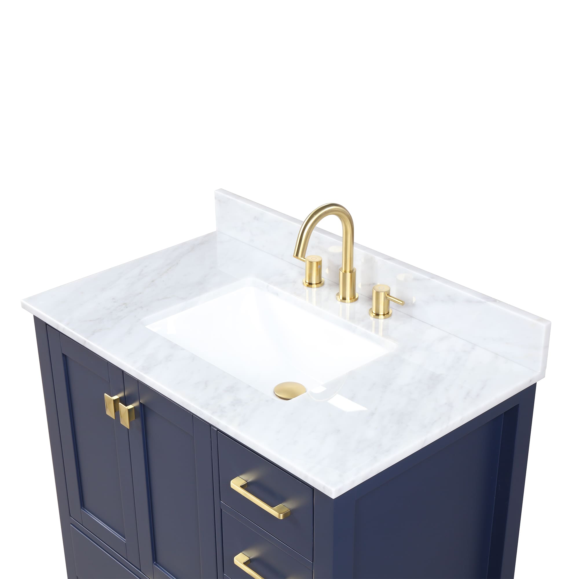 Geneva 36" Bathroom Vanity  #size_36"  #color_navy blue