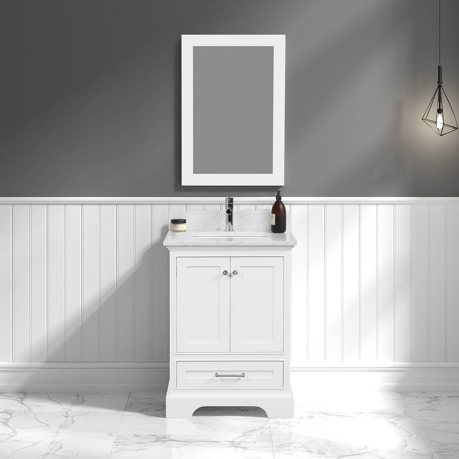 Copenhagen 24" Bathroom Vanity  #size_24"  #color_matte white
