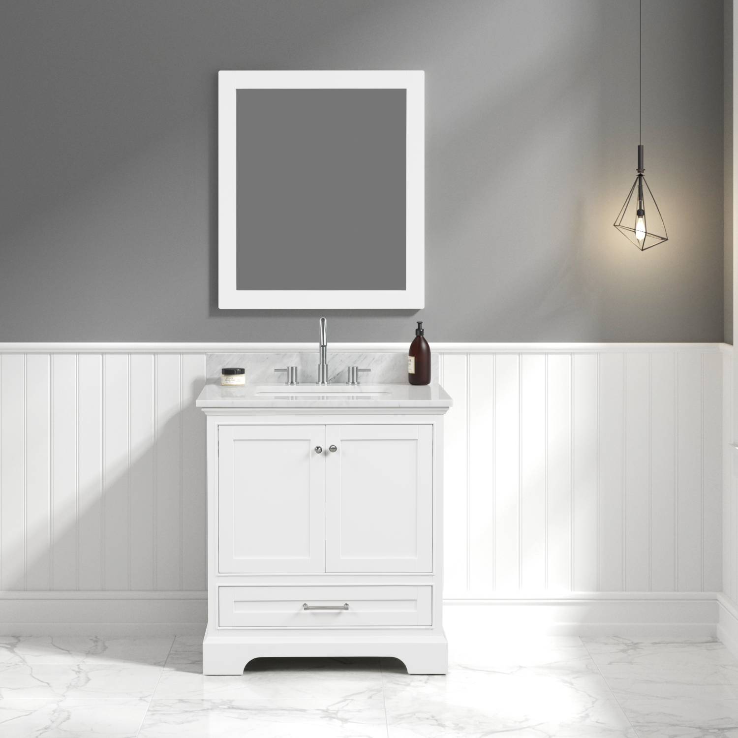 Copenhagen 30" Bathroom Vanity  #size_30"  #color_matte white