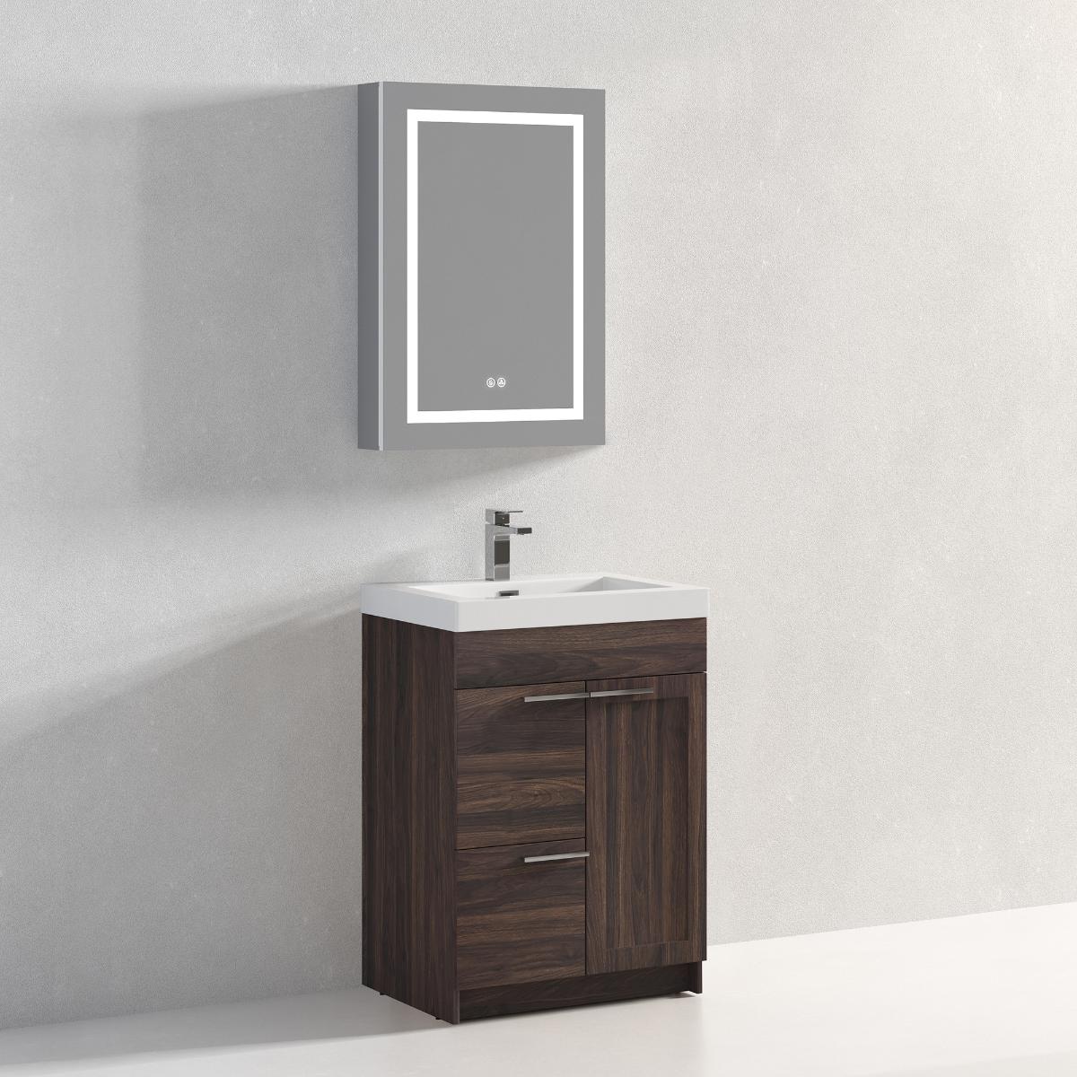 Hanover 24" Bathroom Vanity  #size_24"  #color_cali walnut