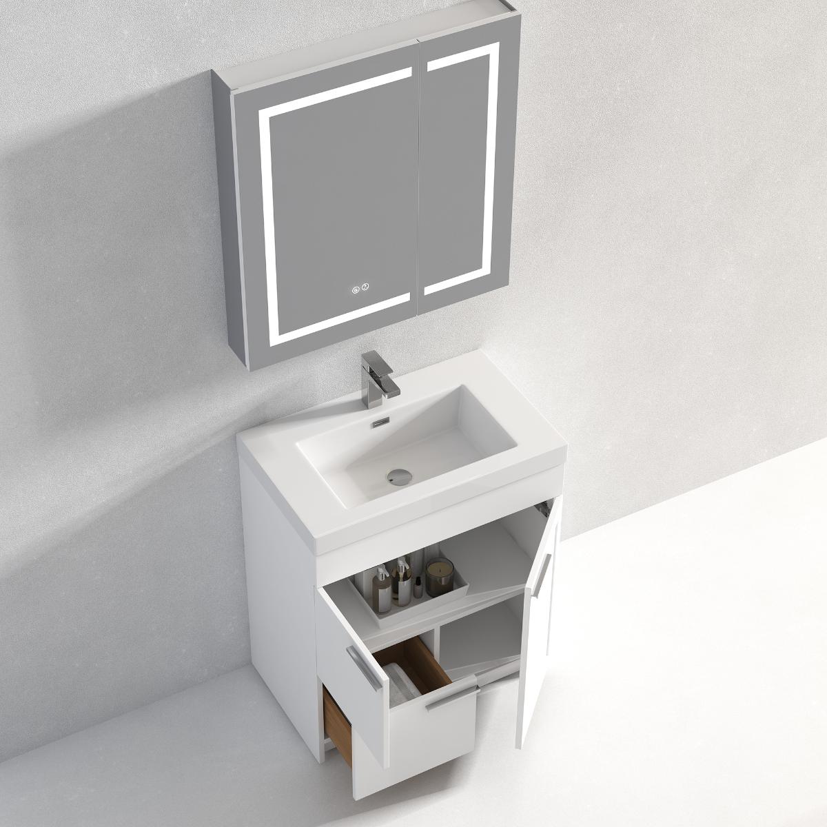 Hanover 30" Bathroom Vanity  #size_30"  #color_matte white