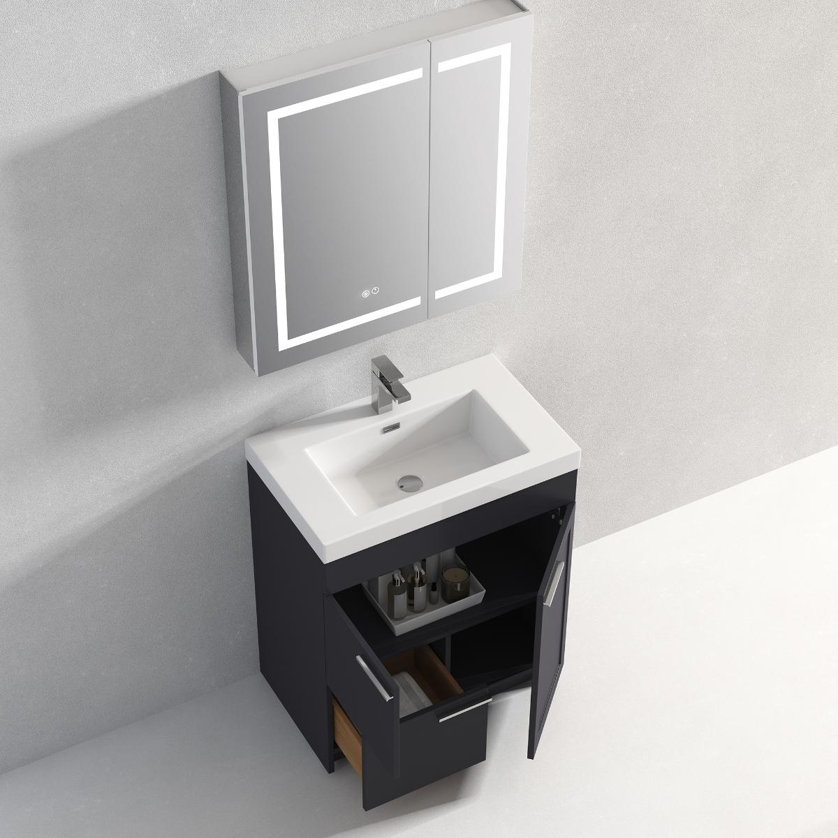 Hanover 30" Bathroom Vanity  #size_30"  #color_charcoal