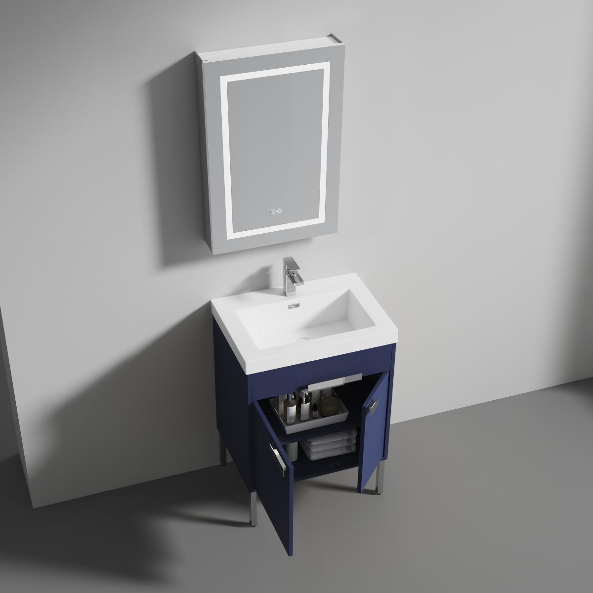 Bari 24" Bathroom Vanity  #size_24"  #color_navy blue