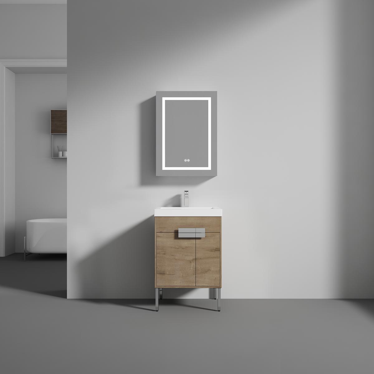 Bari 24" Bathroom Vanity  #size_24"  #color_classic oak