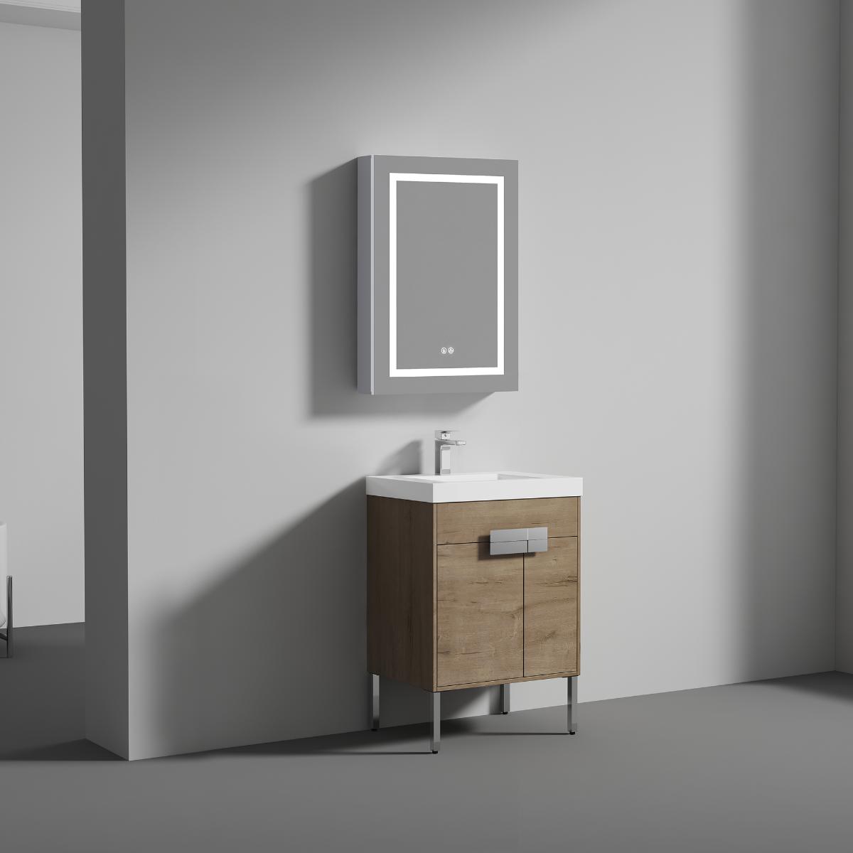 Bari 24" Bathroom Vanity  #size_24"  #color_classic oak