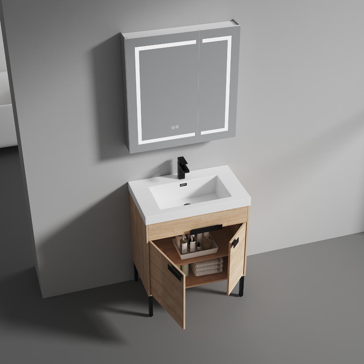 Bari 30" Bathroom Vanity  #size_30"  #color_maple