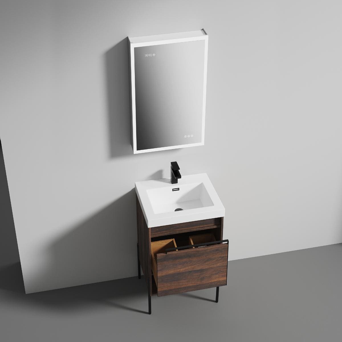 Turin 20" Bathroom Vanity  #size_20"  #color_cali walnut 