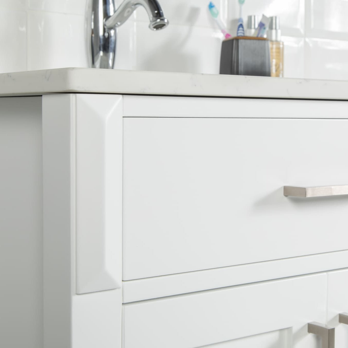 Fawna Bathroom Vanity Homelero 36"  #size_36"  #color_white  #hardware_brushed nickel