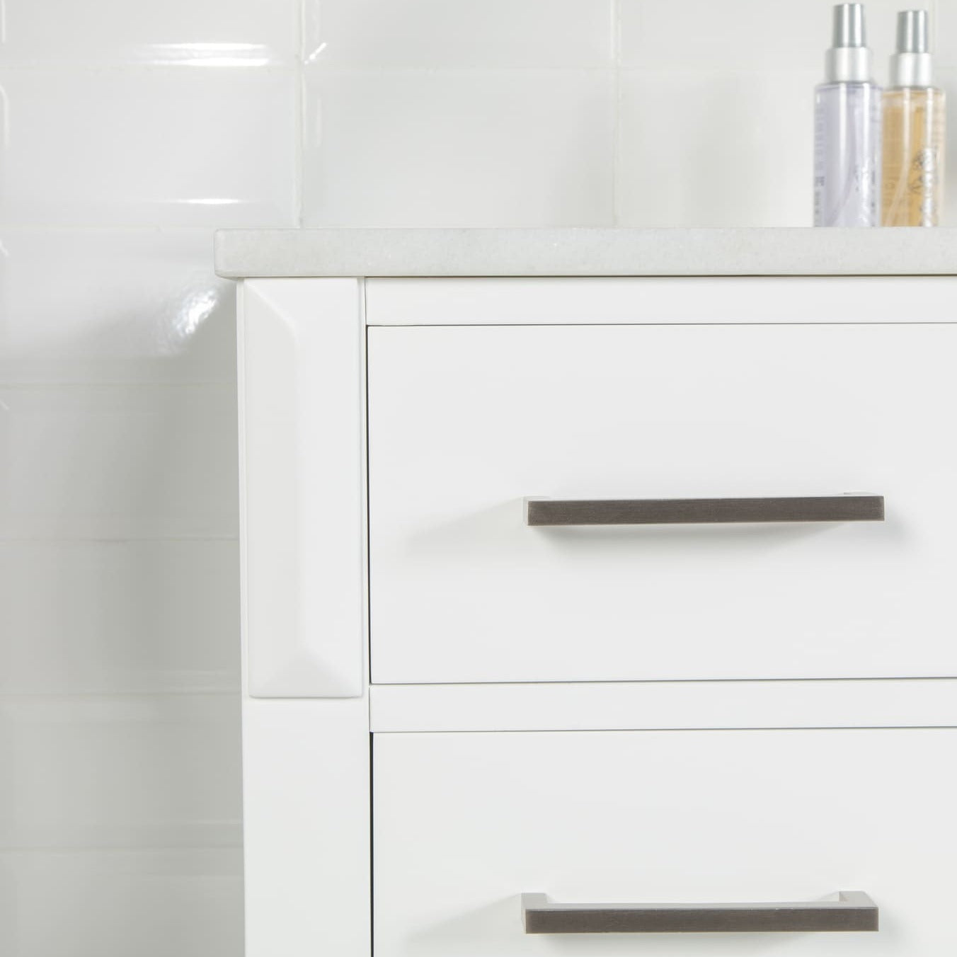 Fawna Bathroom Vanity Homelero 48"  #size_48"  #color_white  #hardware_brushed nickel