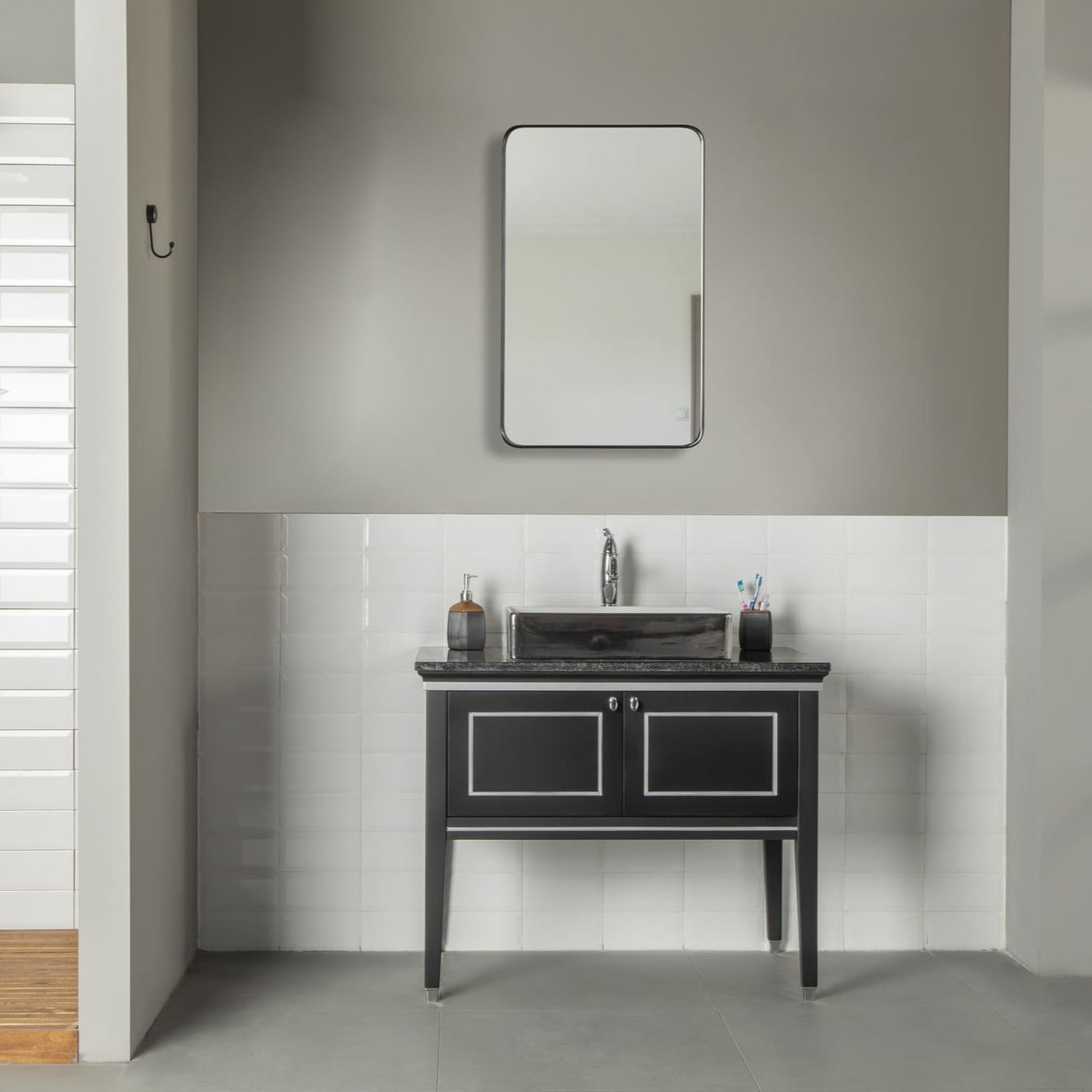 Manhattan Bathroom Vanity Homelero 36" #size_36" #color_black